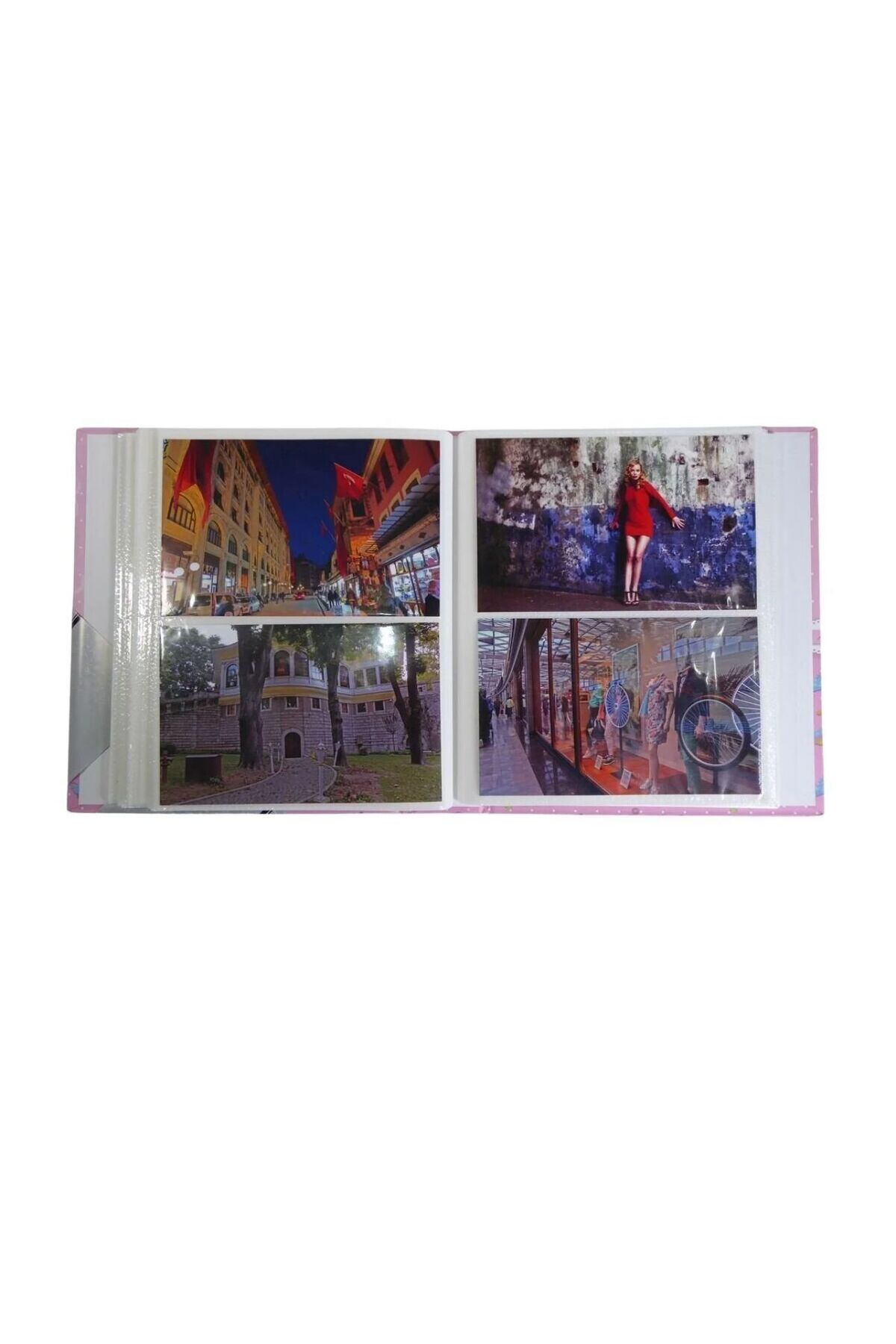 asel sanat 2 ADET PEMBE 10X15CM 200'LÜK BEBEK ALBÜMÜ - Bebek Albümü - Toplam 200 Fotoğraf(PENCERESİZ) fotoğrafı 3 (önizleme)