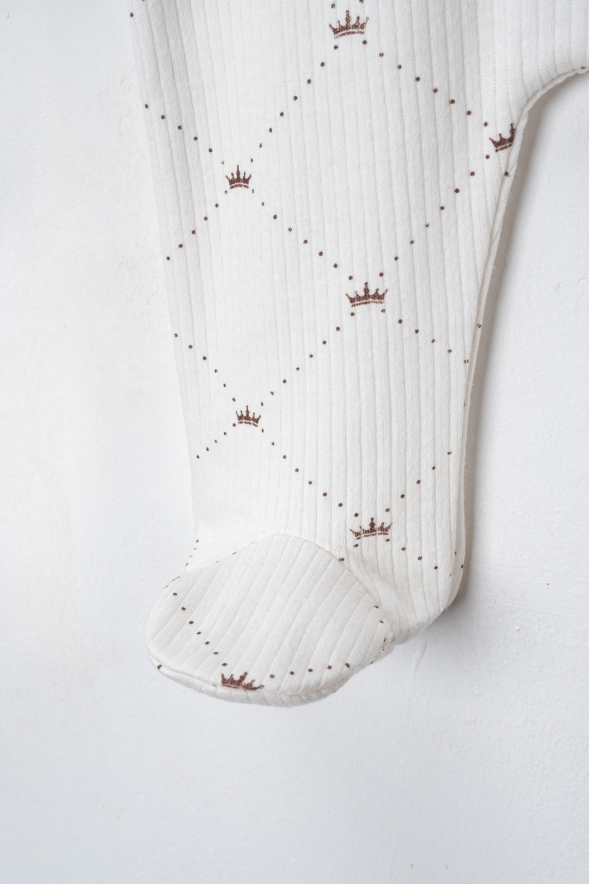 ENİA BABY Erkek Bebek 2'li %100 Pamuklu Patikli Desenli Yenidoğan Tulum Seti 0-3 Ay fotoğrafı 5 (önizleme)