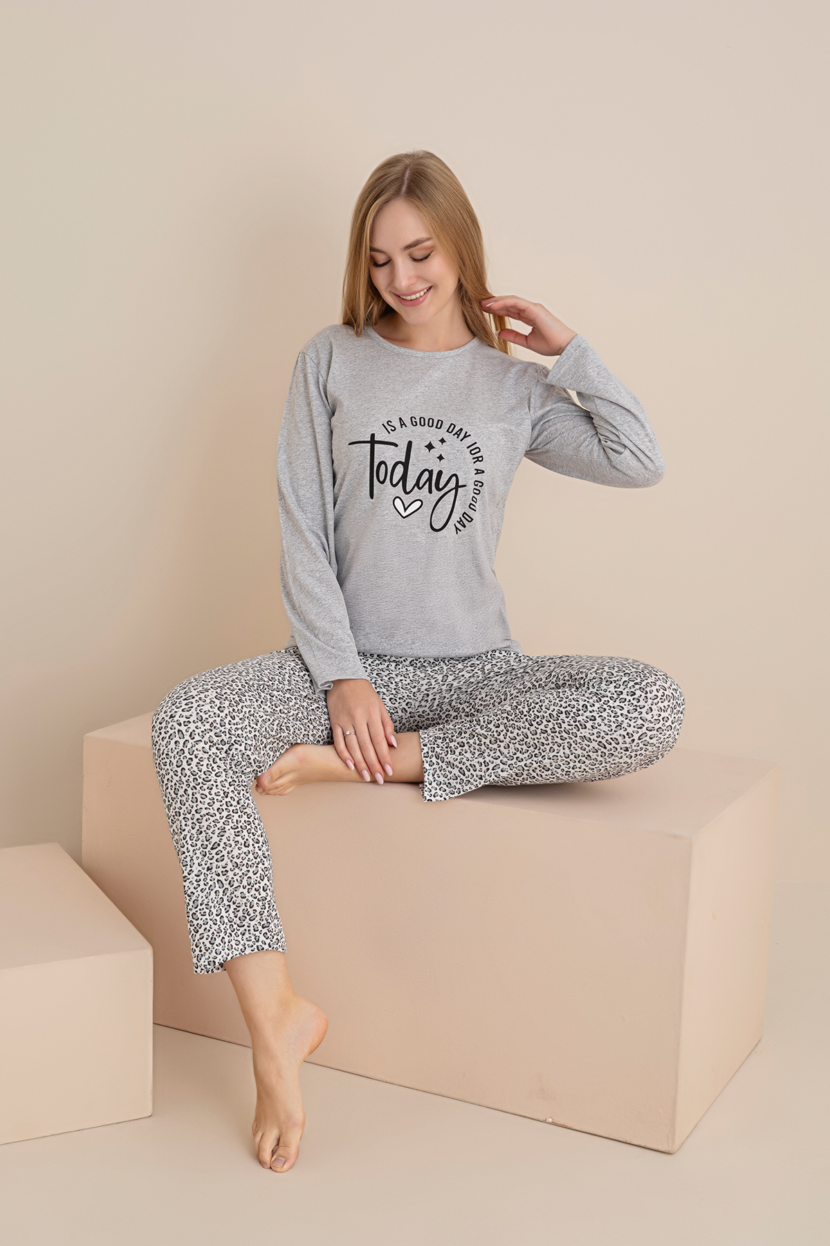 rindahomewear ΓΥΝΑΙΚΕΙΑ ΣΕΤ ΠΙΤΖΑΜΑ ΜΕ ΜΑΚΡΥΜΑΝΙΚΟ ΣΥΜΠΑΤΙΚΟ ΣΤΙΛ ΣΤΟΥΡΕΝΤΕΣ ...