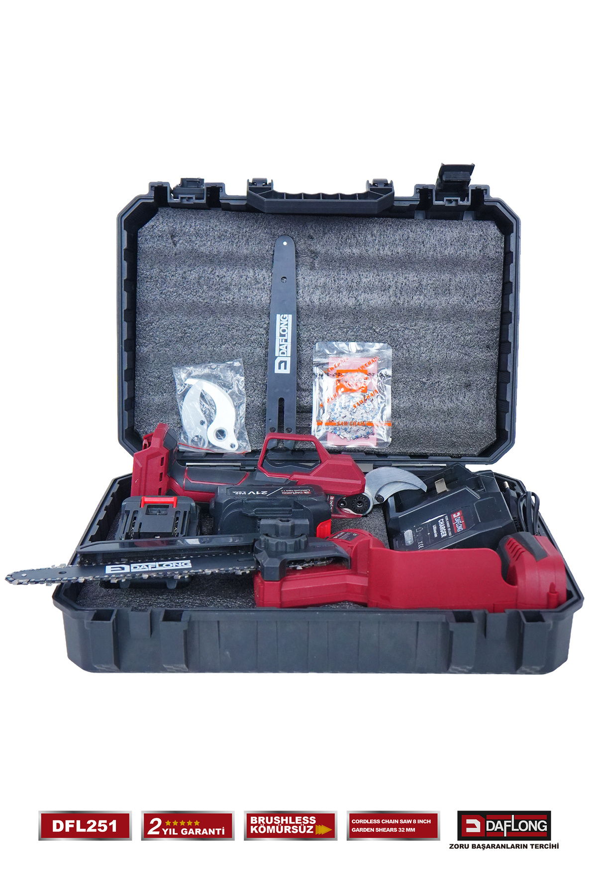 Daflong PRO 2.1 M TELESKOPİK UZATMA KOLLU 2'Lİ SET DİJİTAL BAĞ