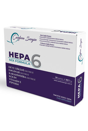 Canfeza Sezgin 30 Kapsül Hepa 6 Mix Formula