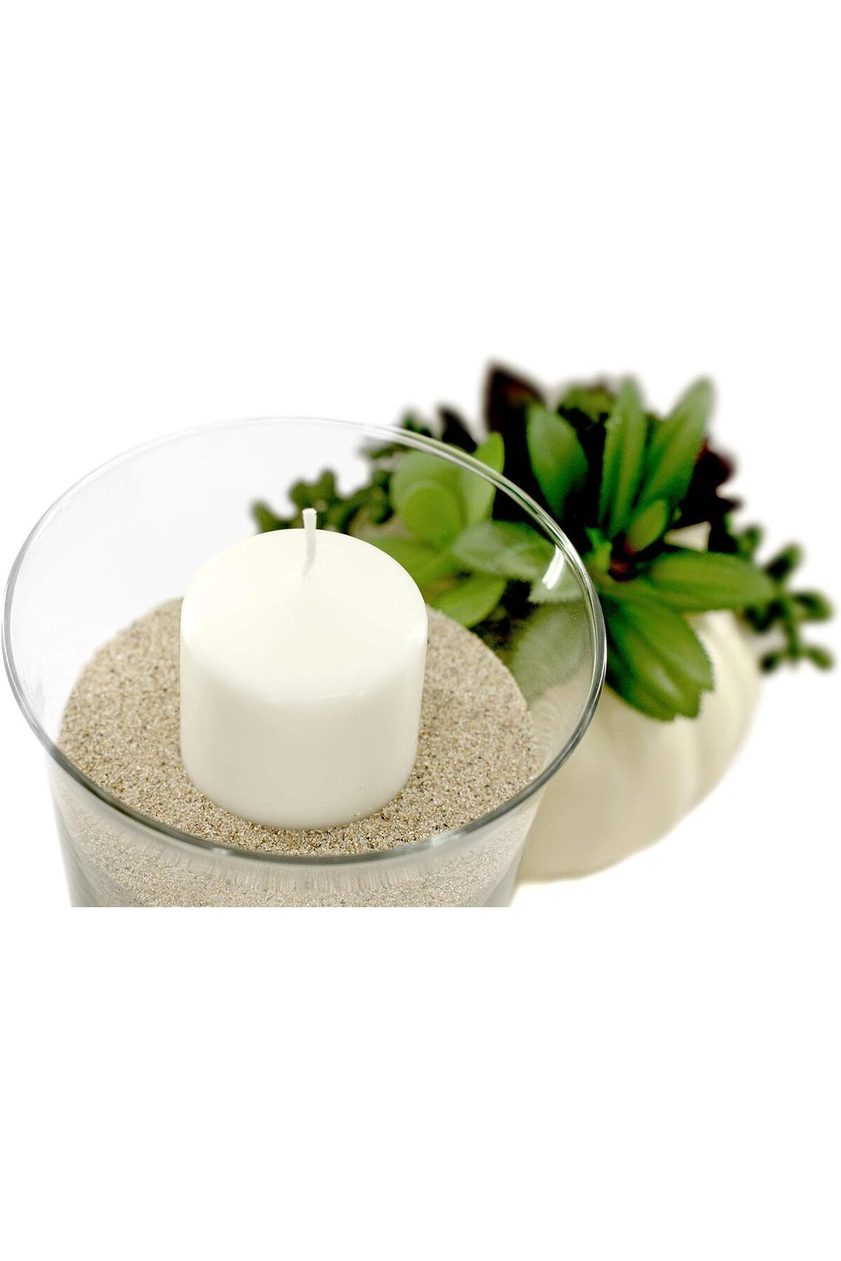 شن طبیعی چندمنظوره برای کفسازی ساختمانی، آکواریوم، گیاهان و کارهای خانگی (۱۰ کیلوگرم، سفید)