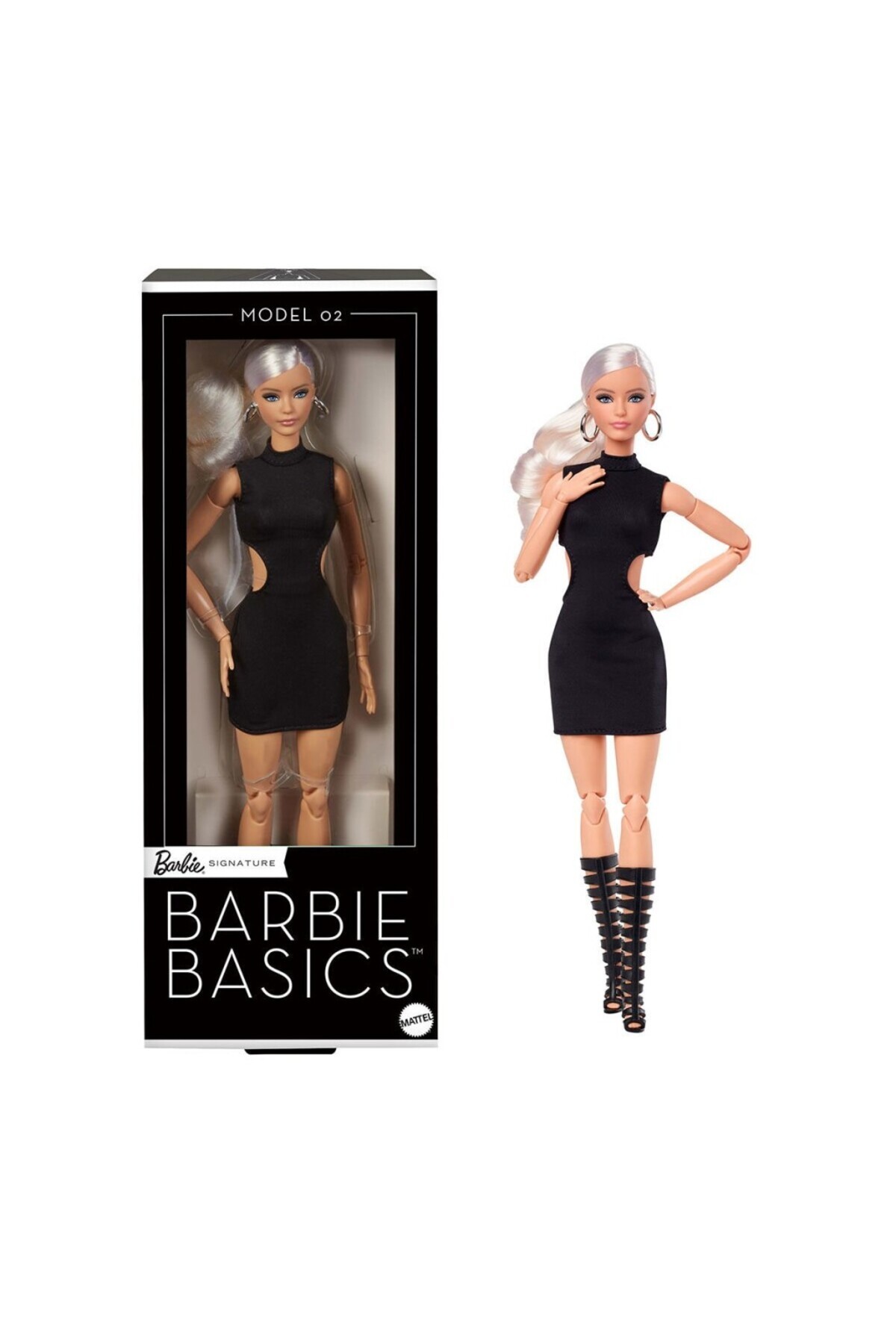 BURCU MODA JBH71 Barbie Basics İkonik Koleksiyon Bebekler - Sarışın