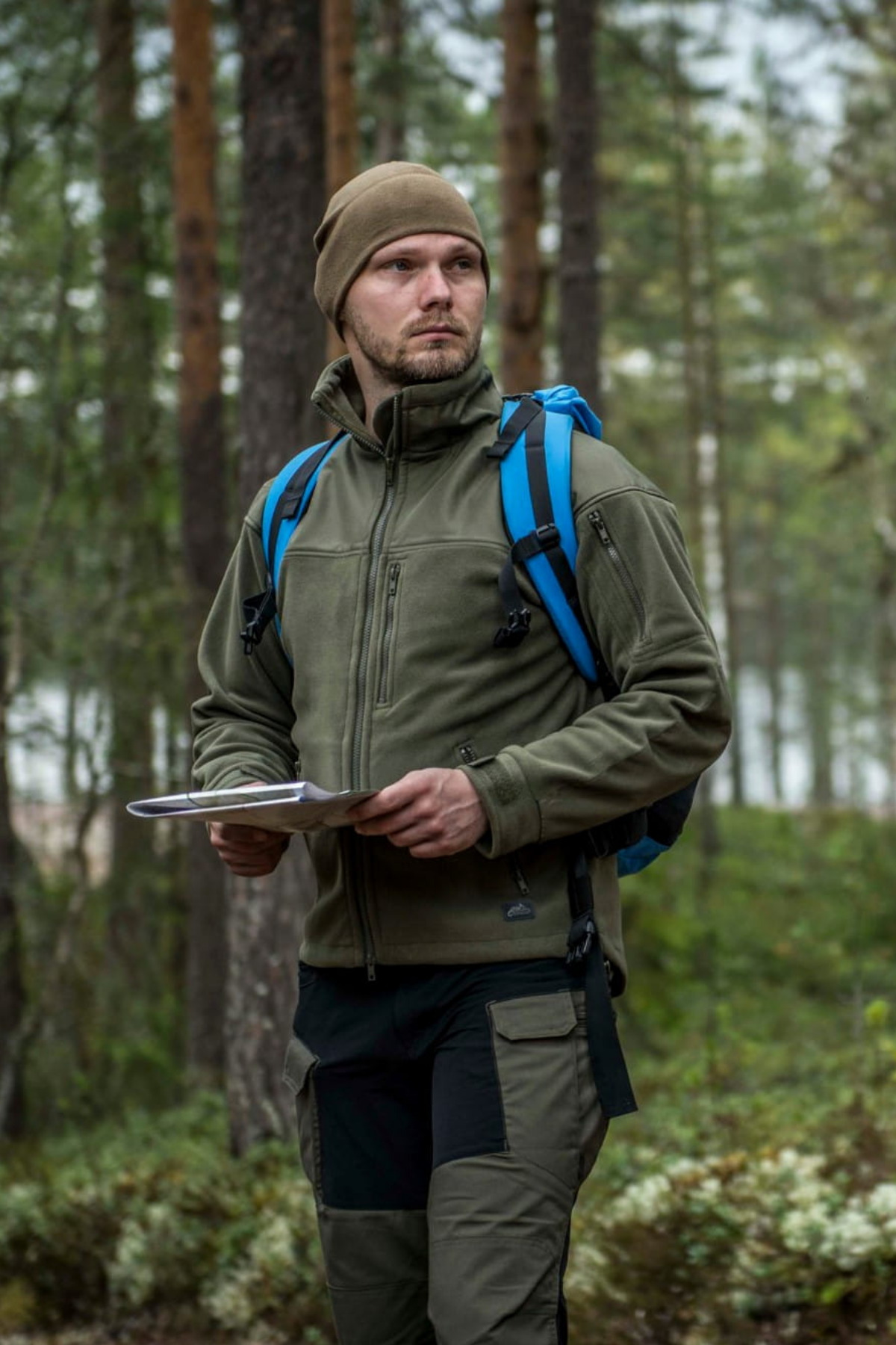 کاپشن پشمی نظامی کلاسیک برای استفاده تاکتیکی و فضای باز