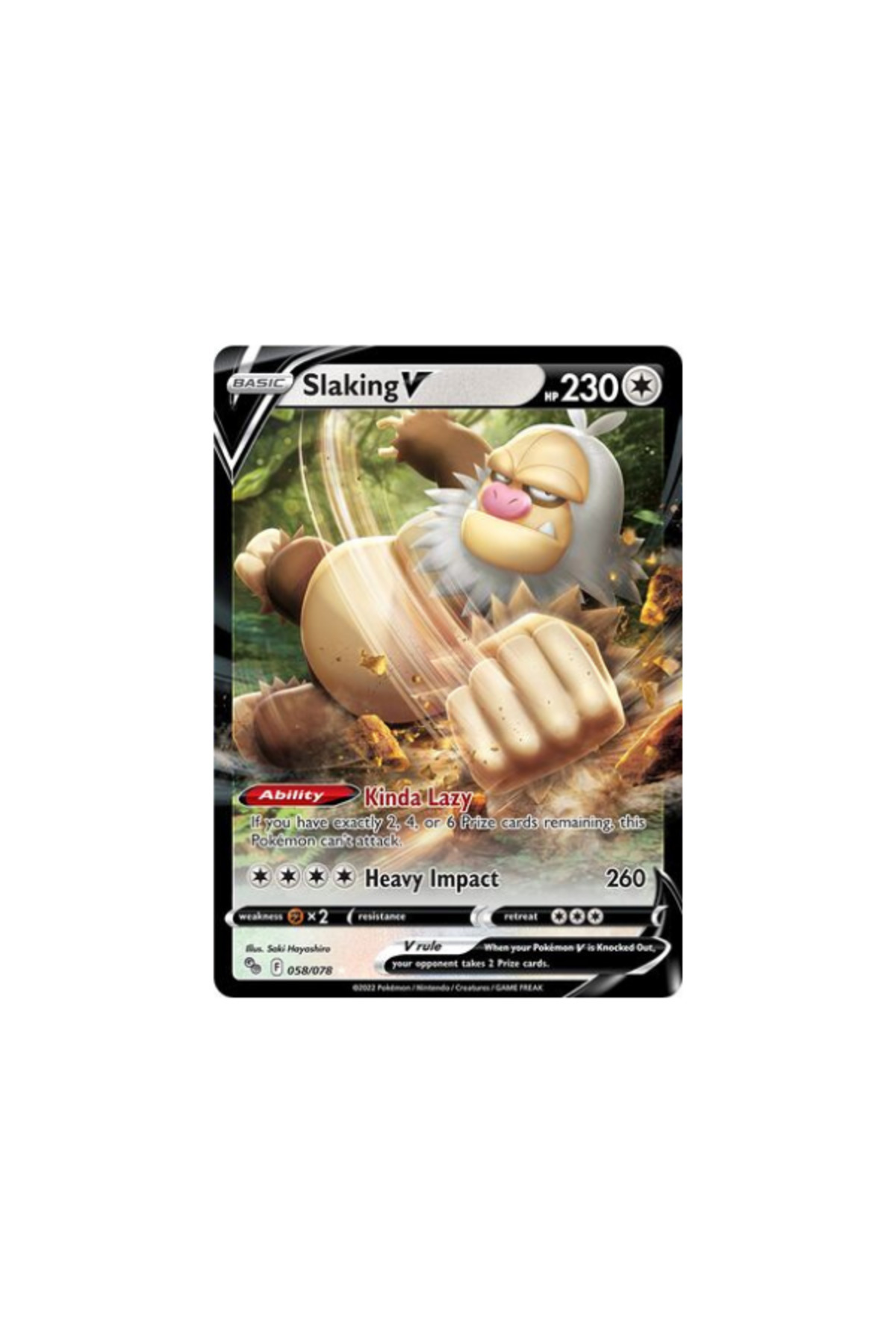 Pokemon TCG Pokemon Go Slaking V 058/078- Trendyol