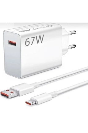FQX /Xiaomi Redmi 11pro/12/12pro/13/13pro uyumlu 67WSeti (Type-C Adaptör + Ty...