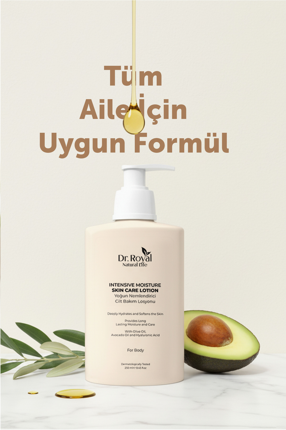 Yoğun Nemlendirici Cilt Bakım Losyonu 250 ml — cbl550033 — تصویر 5 از 6