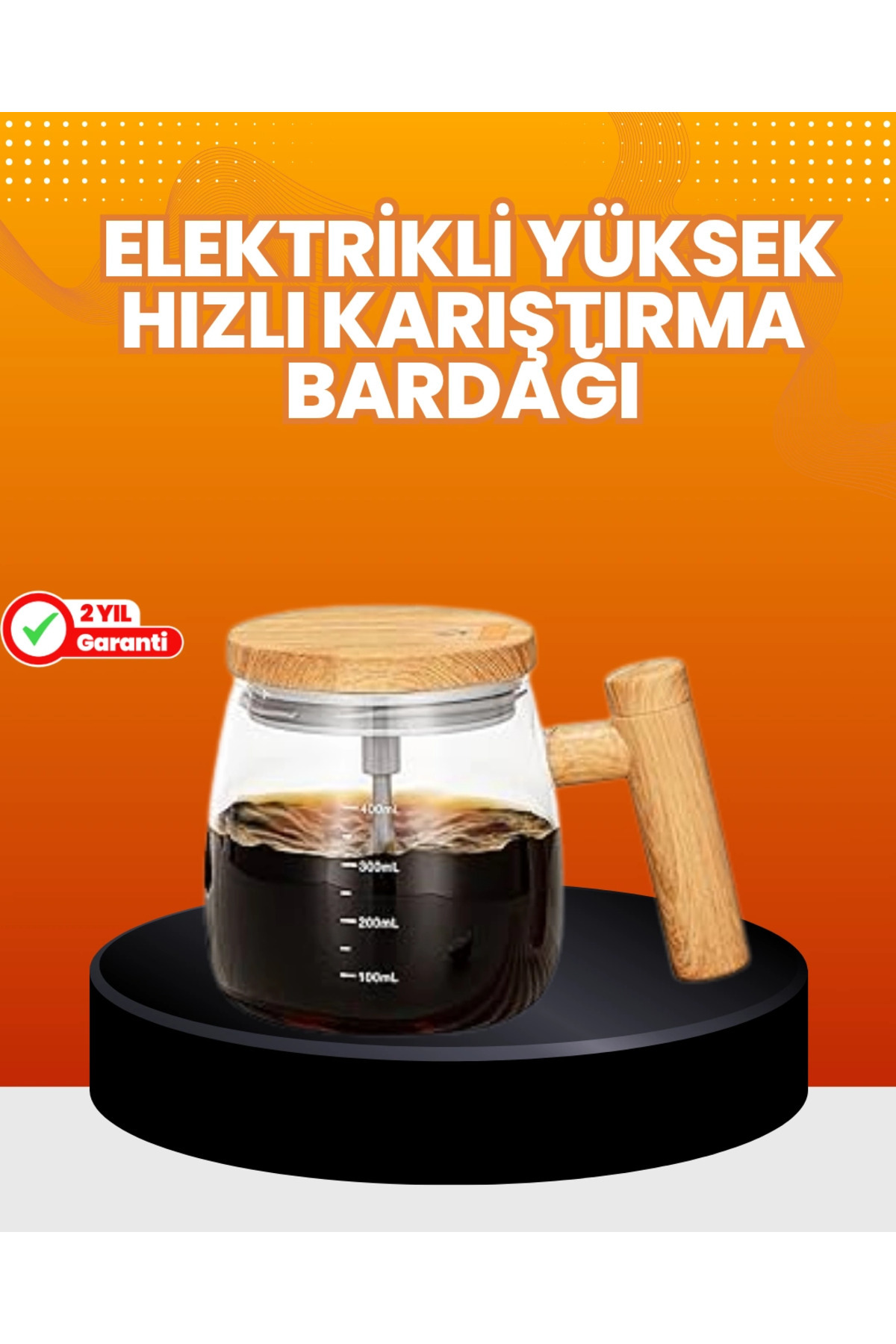 CannStore Isıtıcılı Manyetik Karıştırıcı Kupa - 400 ml, C Tipi Şarjlı, Akıllı Tasarım