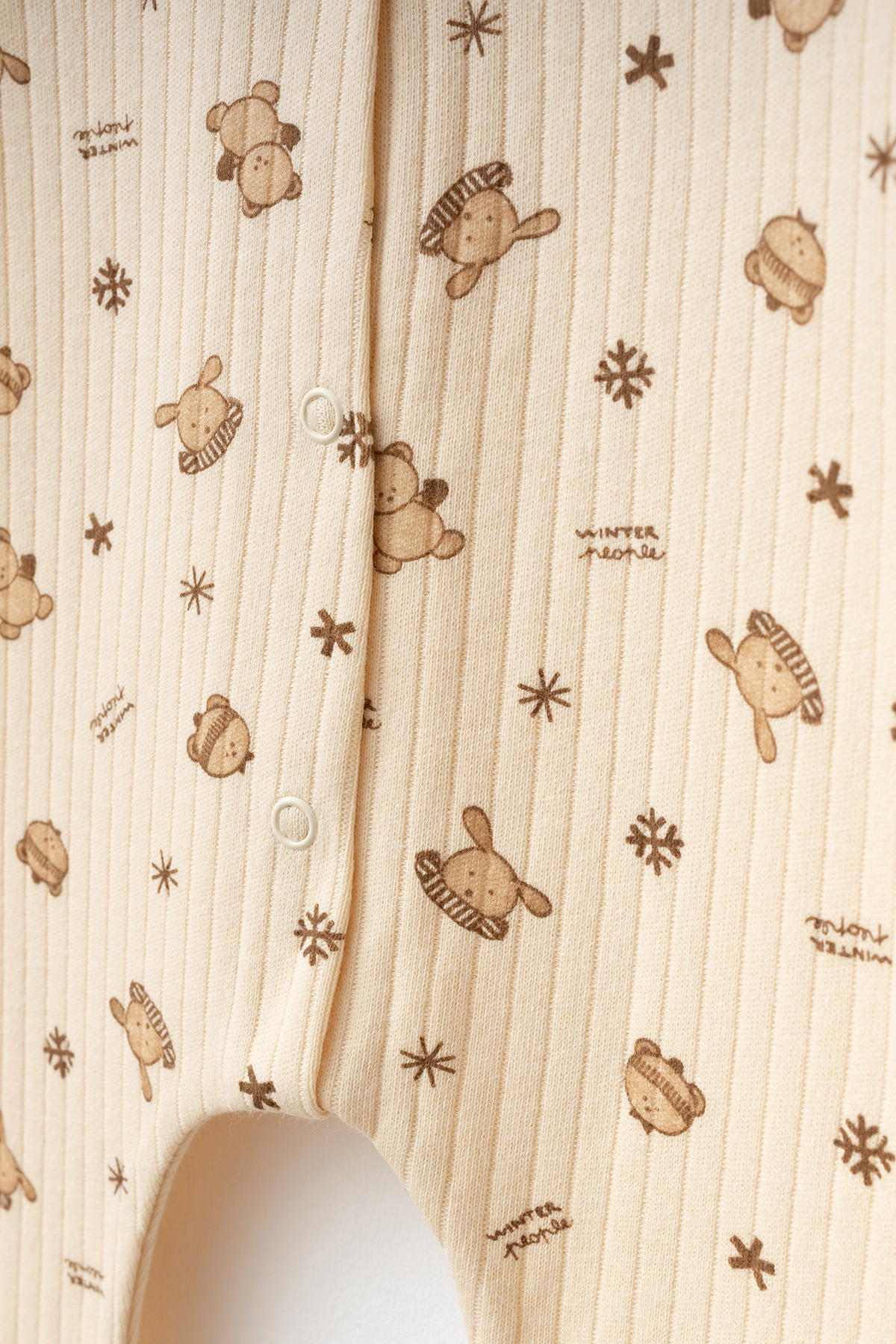 yukobaby bebeğiniz için en doğalı BEBEK WİNTER BEAR 3-6-9 AY PAMUKLU MANŞETŞİZ TULUM YENİDOĞAN HASTANE ÇIKIŞI BEBEK KIYAFETİ YK8795 fotoğrafı 2 (önizleme)