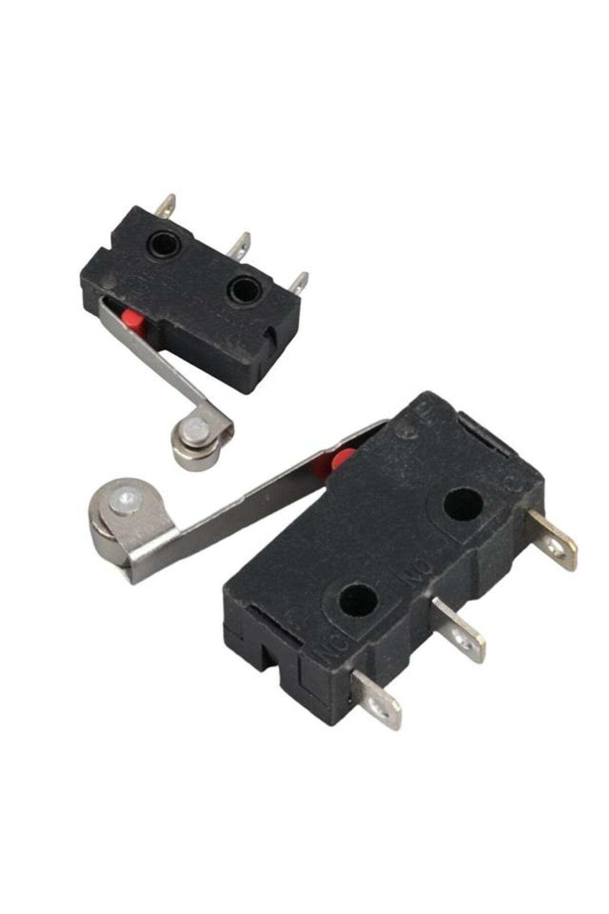 NARUE Ic-168 / Kw4-Z5F Micro Switch Lehim Bacak Makaralı 5A/250Vac