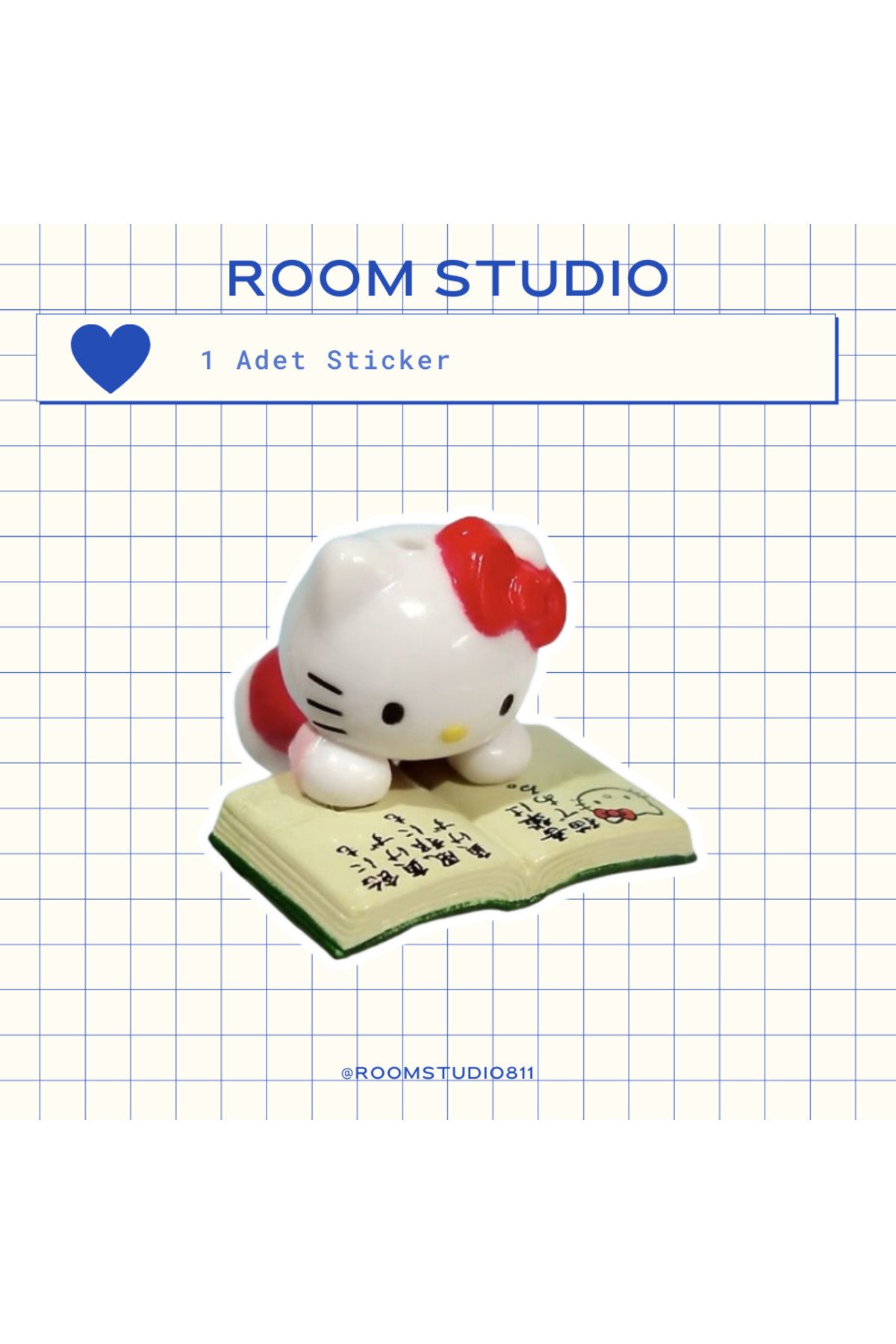 Room Studio Hello Kitty Sanrio Pinterest Aesthetic Etiket Scrapbook Planlayıcı Ajanda Tekli Sticker