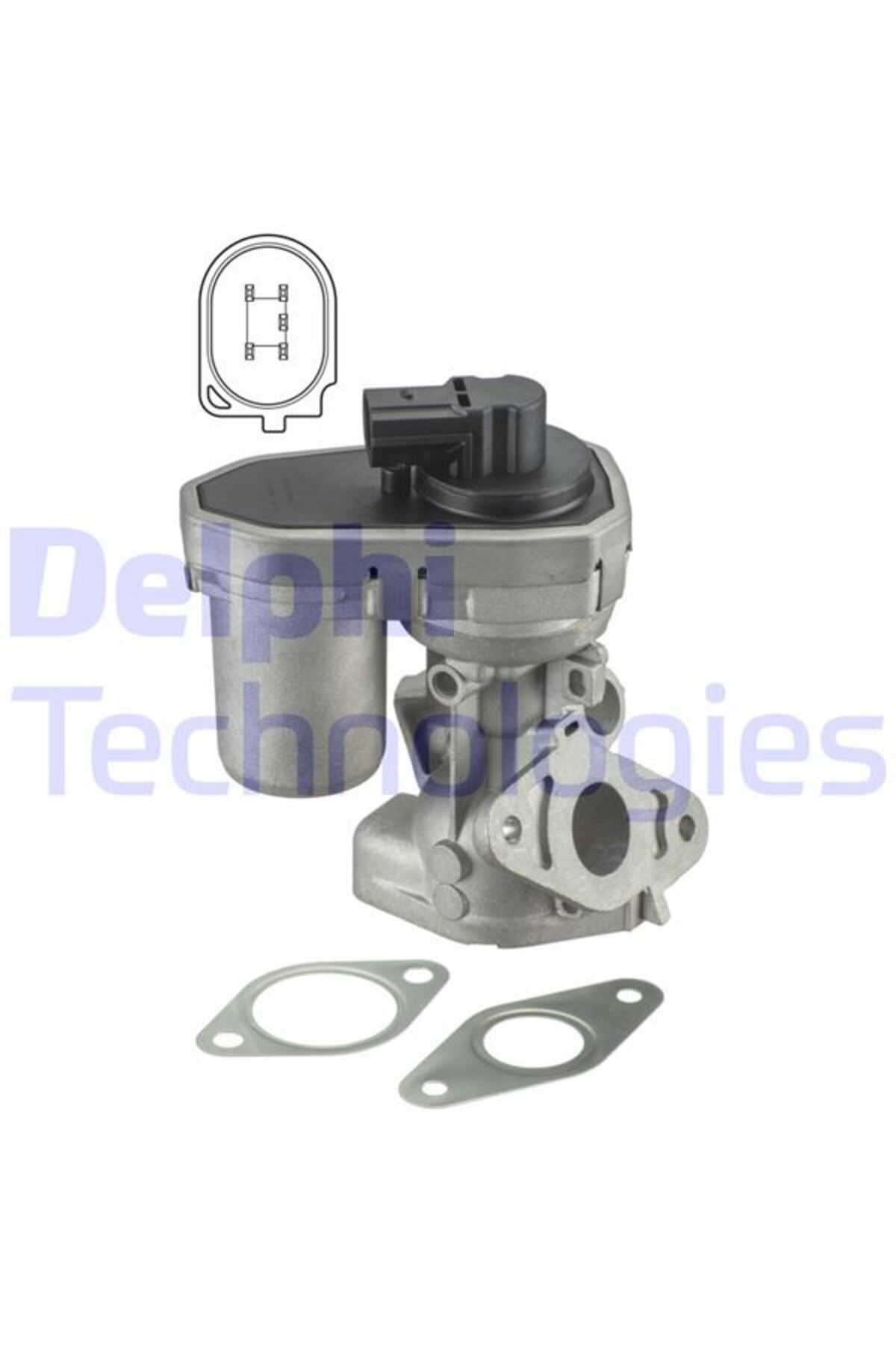 DELPHİ EGR VALFİ BOXER III JUMPER III 06> 2.2 HDI P22DTE FORD PUMA-TRANSIT V347 2.2 TDCI FIAT DUC