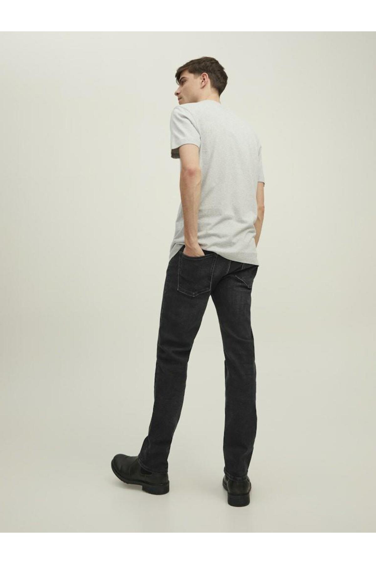شلوار جین مردانه راسته فاق نرمال | جک اند جونز Jack & Jones 1350-00-01379 - تصویر 6