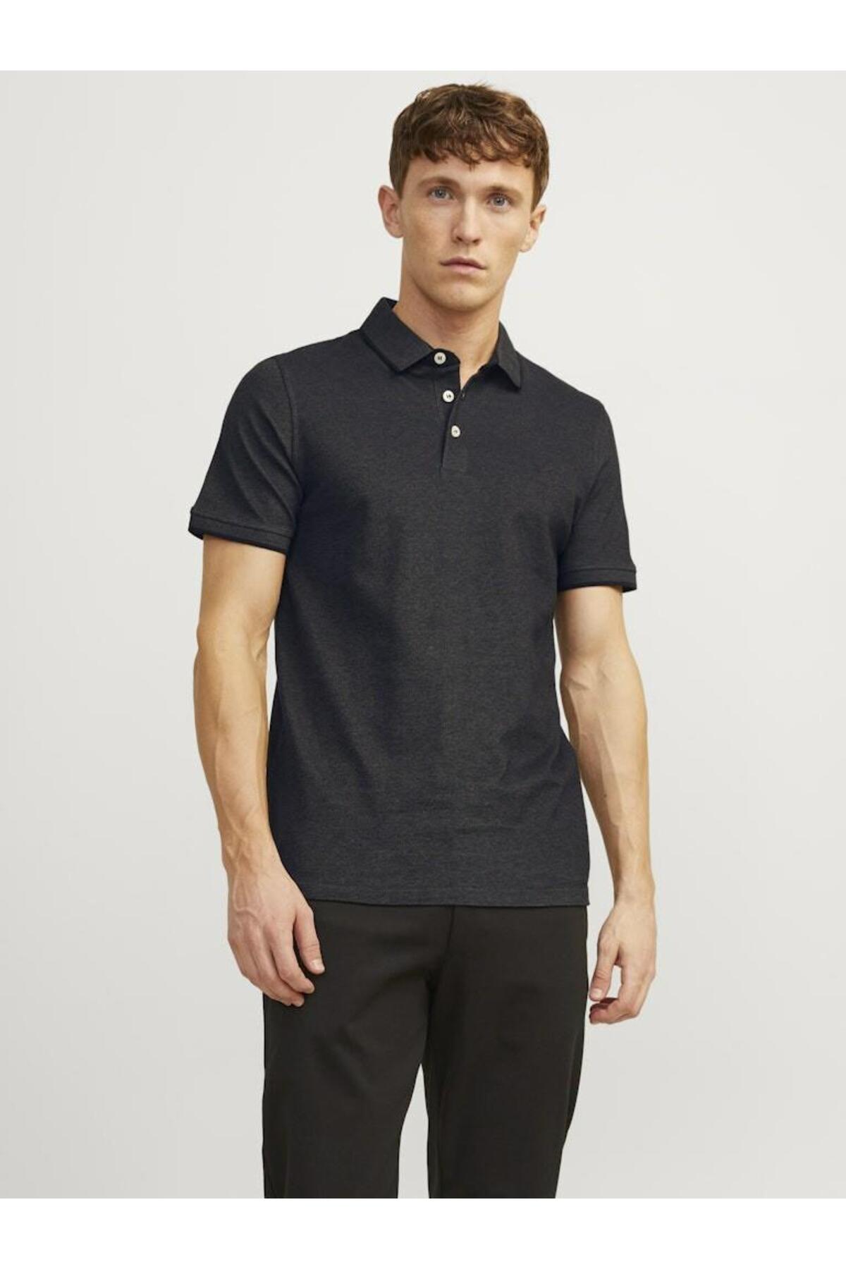 تیشرت یقه پلو مردانه راسته آستین کوتاه | جک اند جونز Jack & Jones 12136668 - تصویر 5