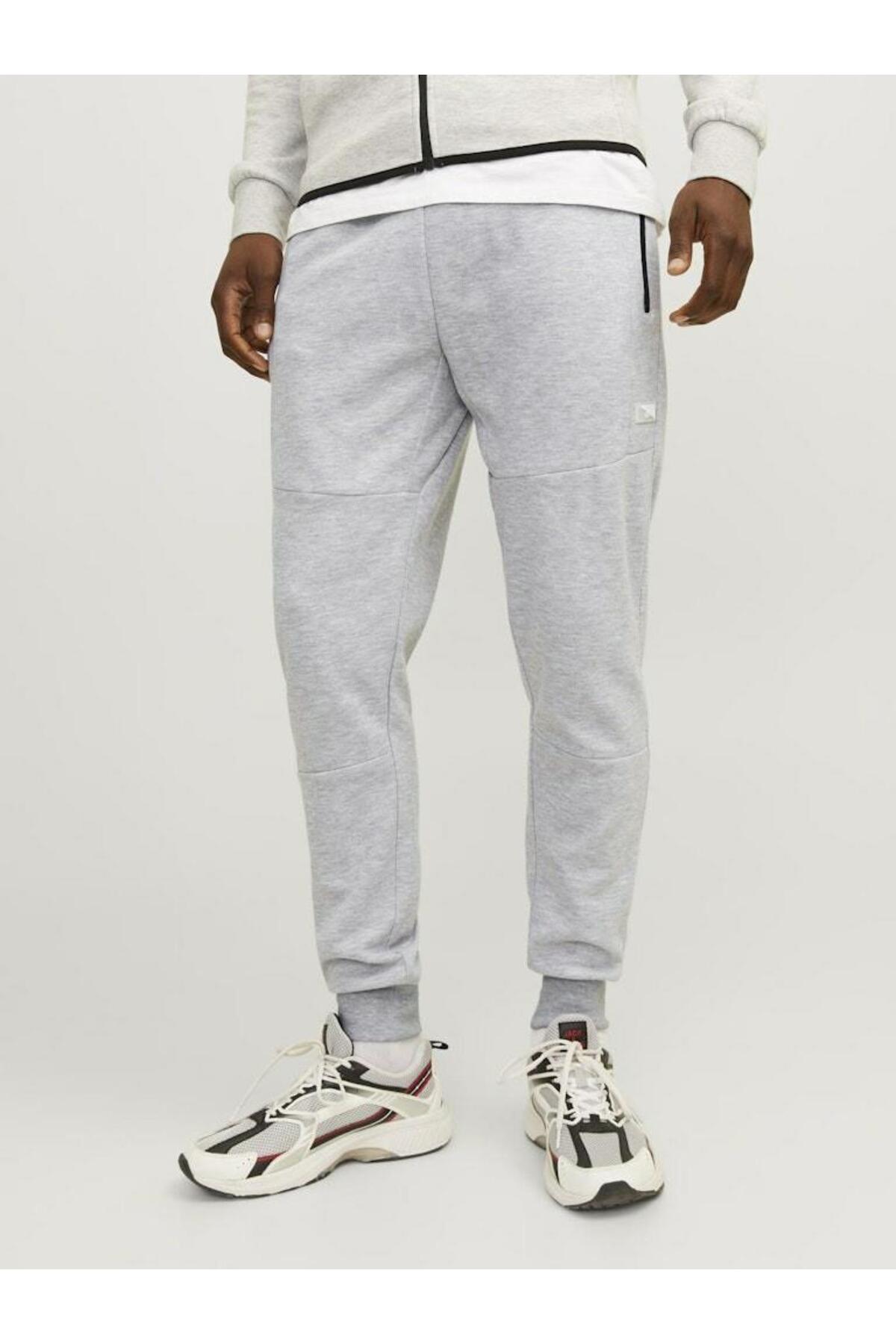 شلوار گرمکن ورزشی مردانه بافتنی فاق نرمال | جک اند جونز Jack & Jones P-zal-antjed-2021-11-160 - تصویر 5