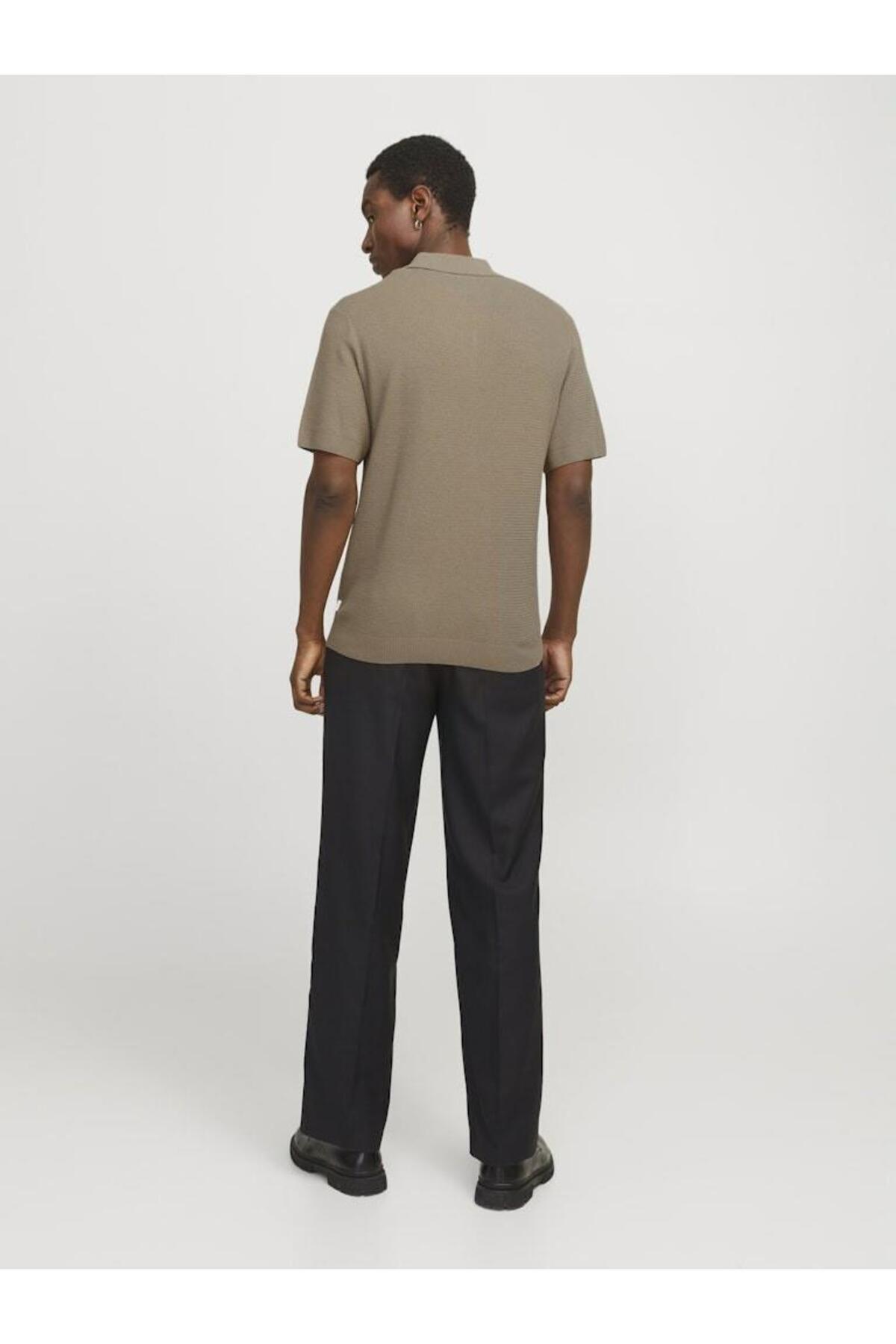 پیراهن مردانه راسته آستین کوتاه | جک اند جونز Jack & Jones 7014573205 - تصویر 3