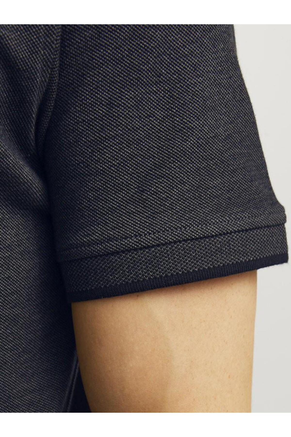 تیشرت یقه پلو مردانه راسته آستین کوتاه | جک اند جونز Jack & Jones 12136668 - تصویر 3