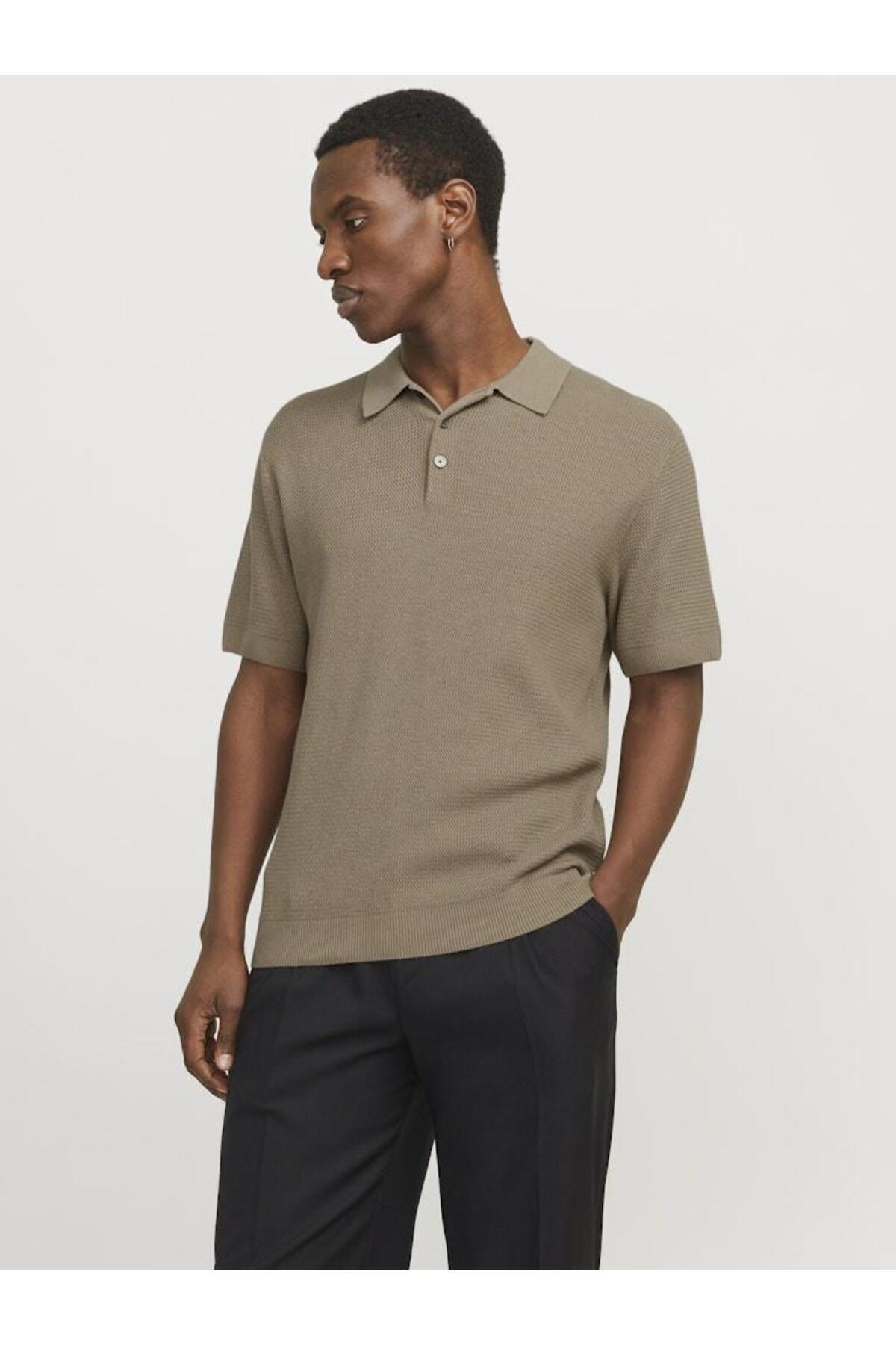 پیراهن مردانه راسته آستین کوتاه | جک اند جونز Jack & Jones 7014573205 - تصویر 2