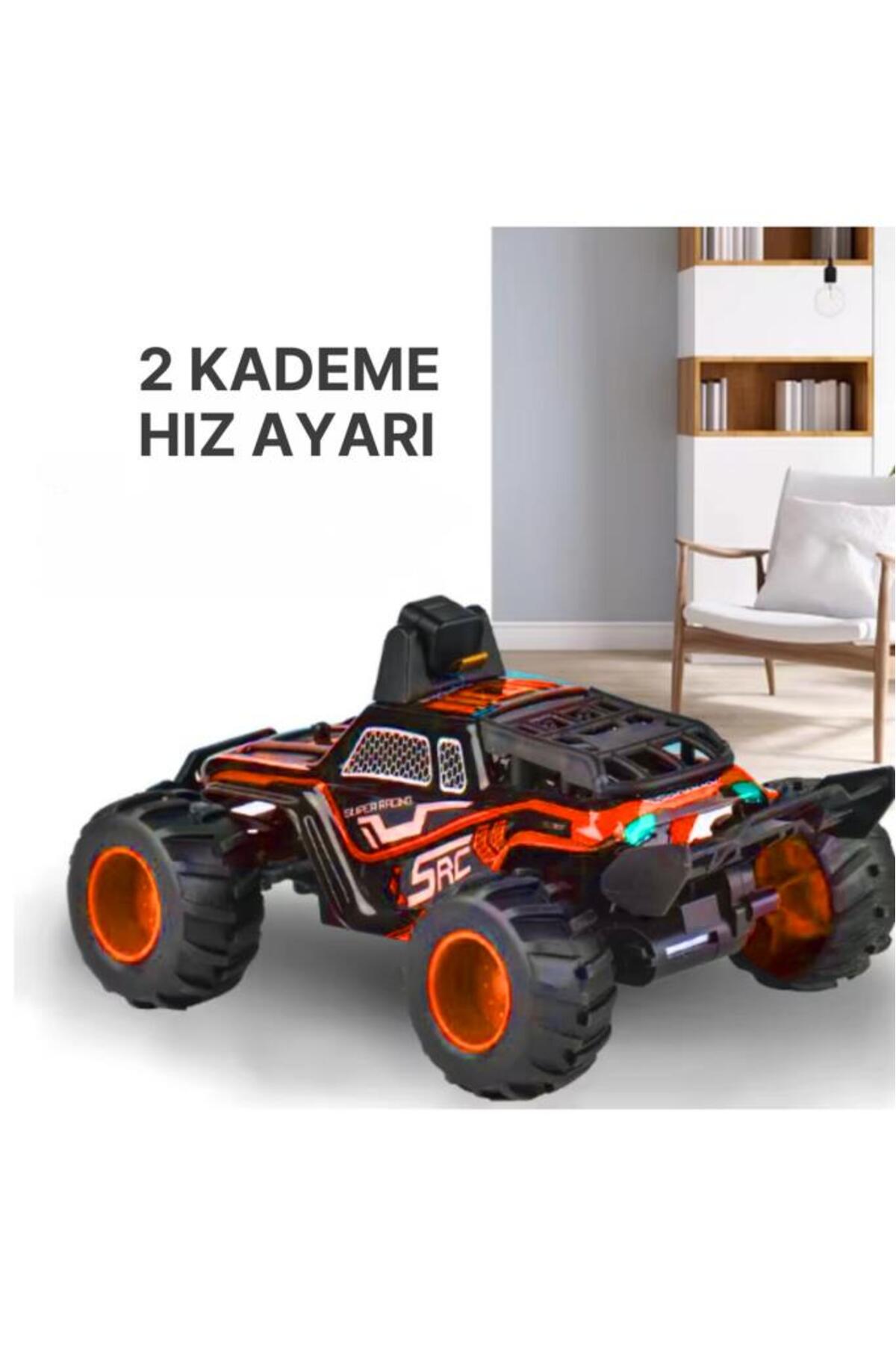 Tıfıl Toys Kumandalı USB Şarjlı Casus Kameralı Full Fonksiyon Oyuncak Araba Off-Road Aracı fotoğrafı 3 (önizleme)