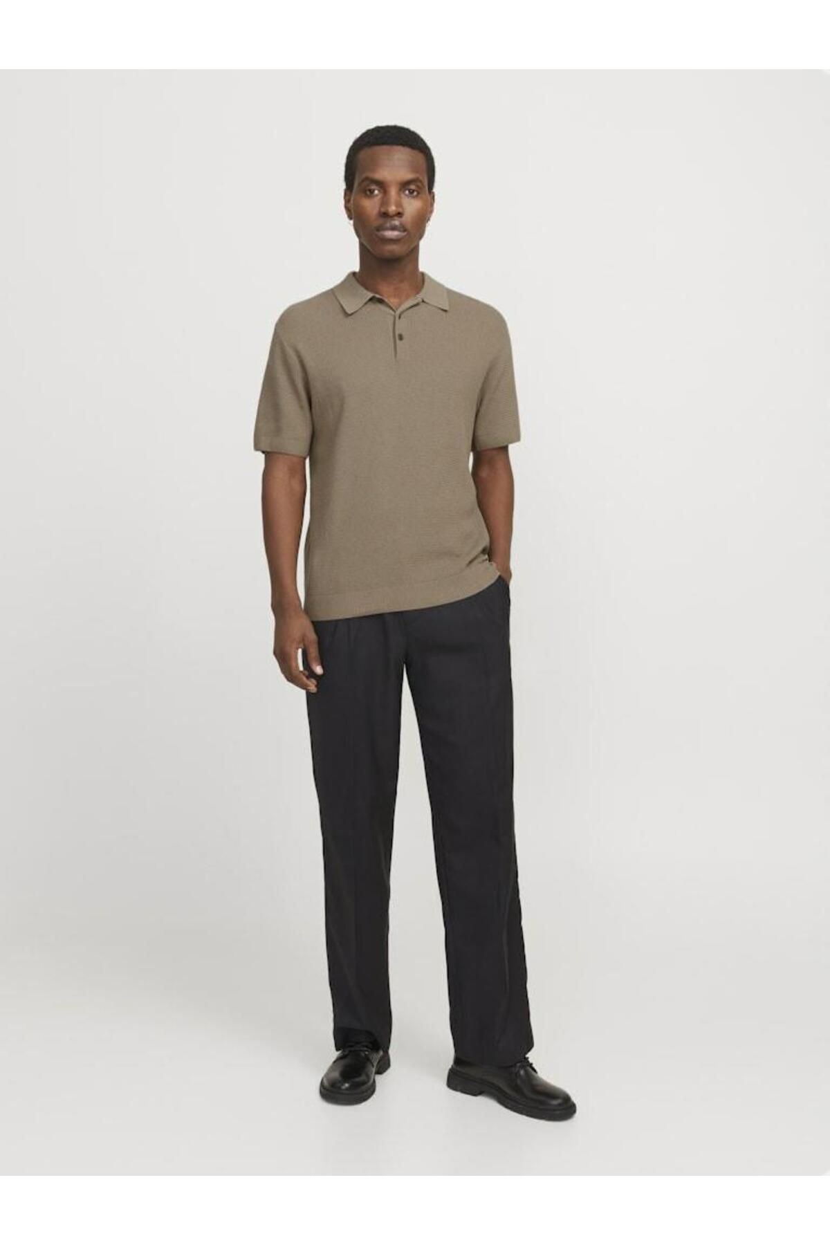 پیراهن مردانه راسته آستین کوتاه | جک اند جونز Jack & Jones 7014573205 - تصویر 4