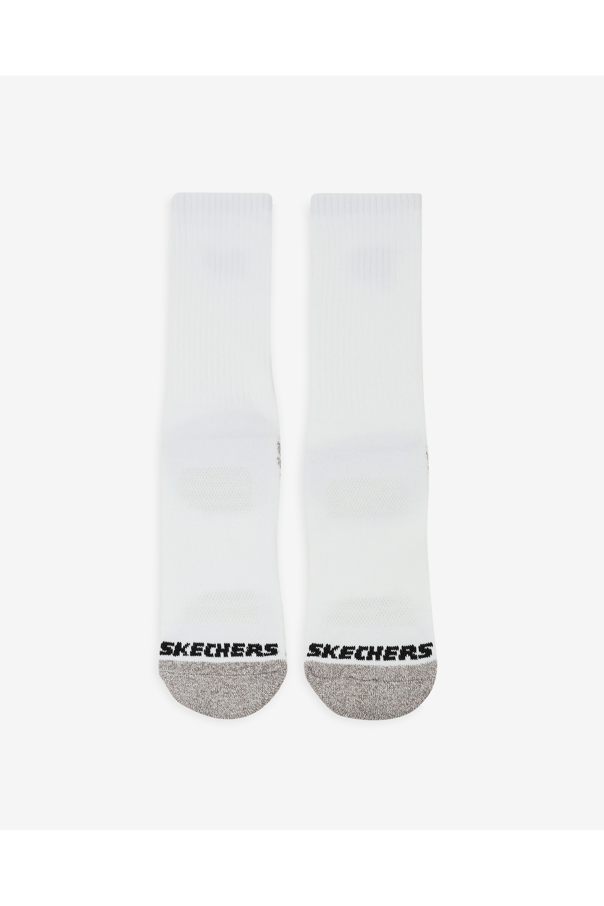 اسکچرز جوراب ساق بلند نیم‌تنه یونی‌سکس مدل 3-بسته، سفید، مدل 3-بسته، S119438-107
