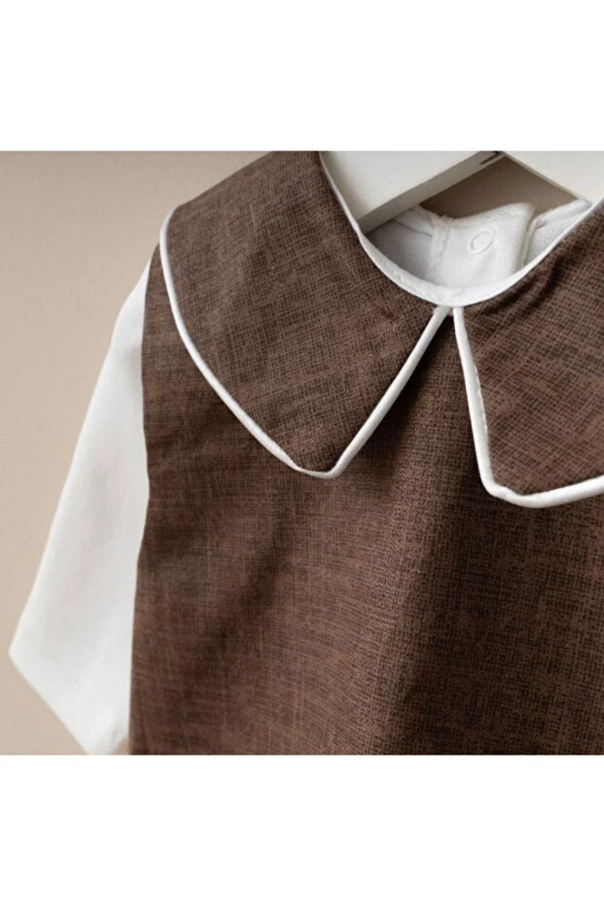 Minytrendy Erkek Bebek İsimli Yenidoğan Tulum Özel Gün Kıyafeti Hastane Çıkışı Mevlüt Takımı Bebek Hediyelik fotoğrafı 5 (önizleme)