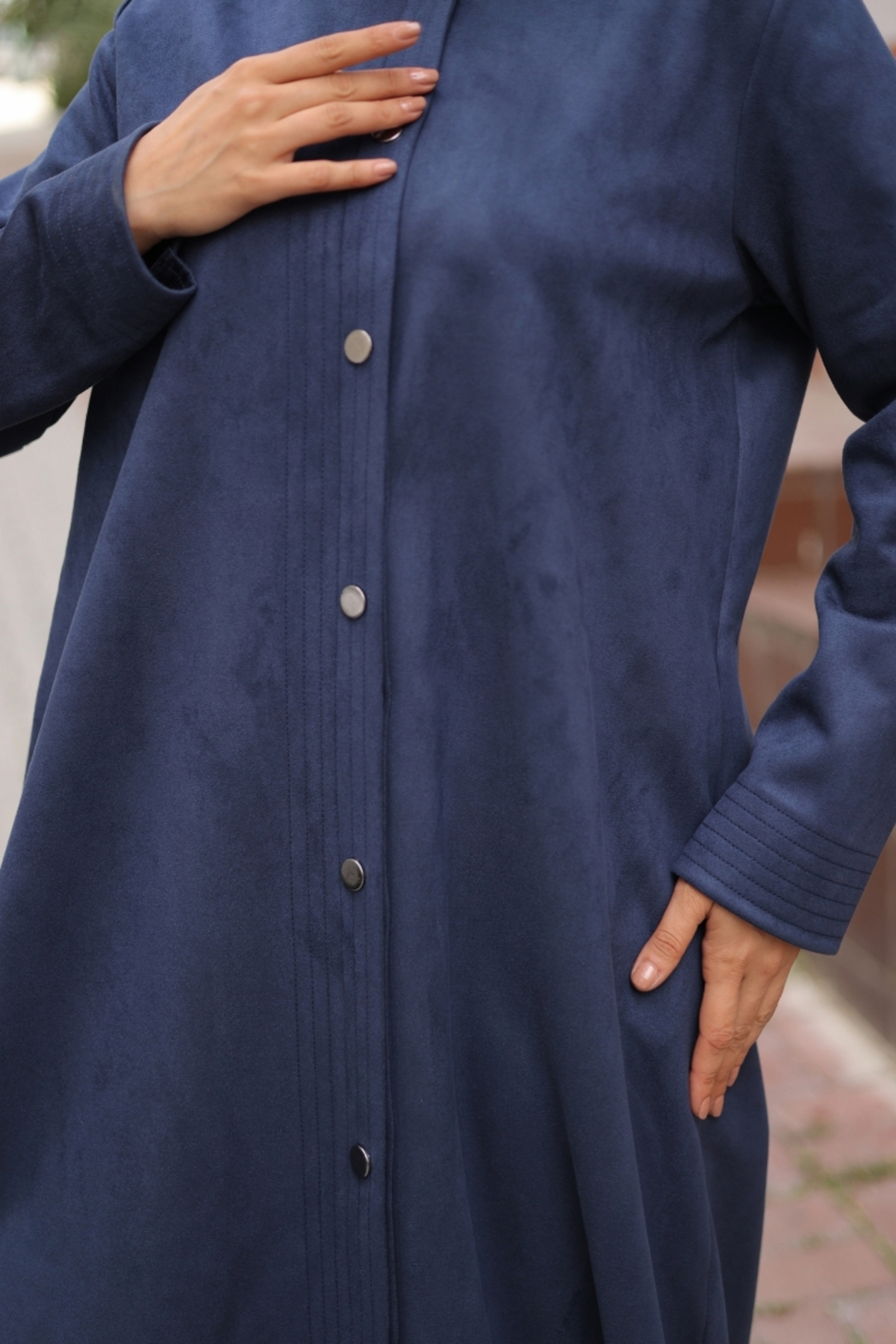 KADEEM  Elara Süet Kaban -422534 - Görsel 2