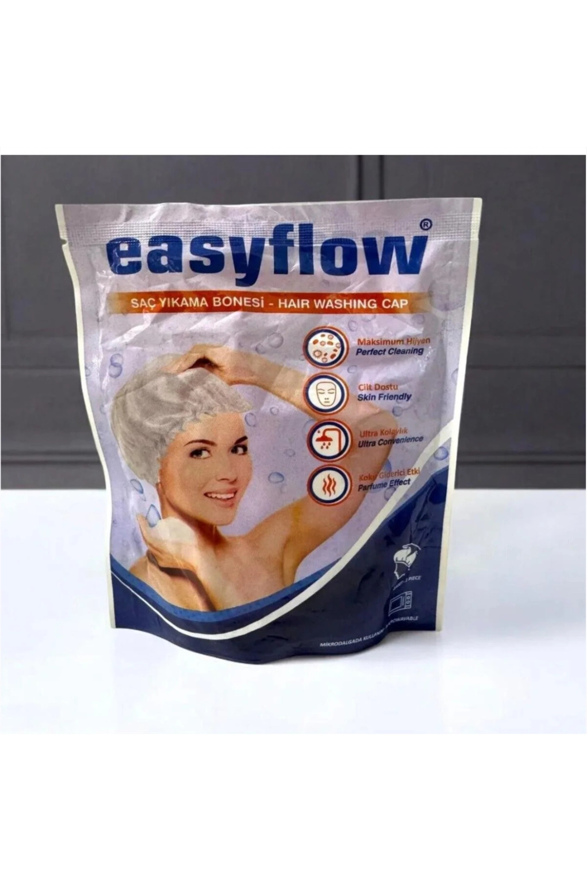 Easyflow Hasta Saç Yıkama Bonesi - 1 Adet