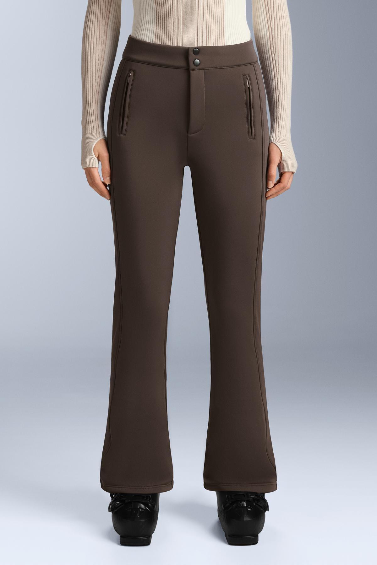 Oysho Su geçirmez, tam boy, İspanyol paça, elastik KAYAK pantolonu