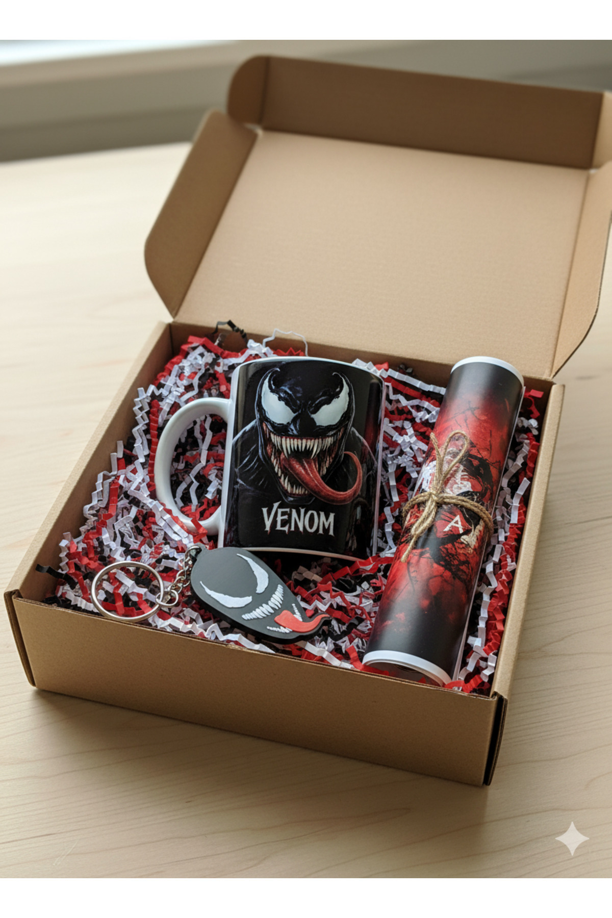 Hr Production Venom Hediye Seti|Venom Hayranları İçin Kişileştirilebilir Set