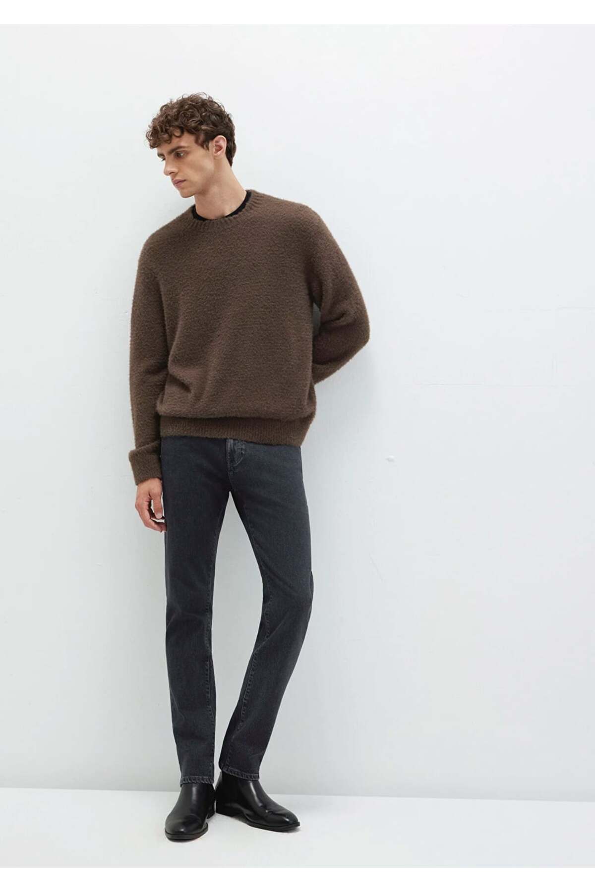 ماوی شلوار جین مردانه JAKE Edition Anthracite Smoke
