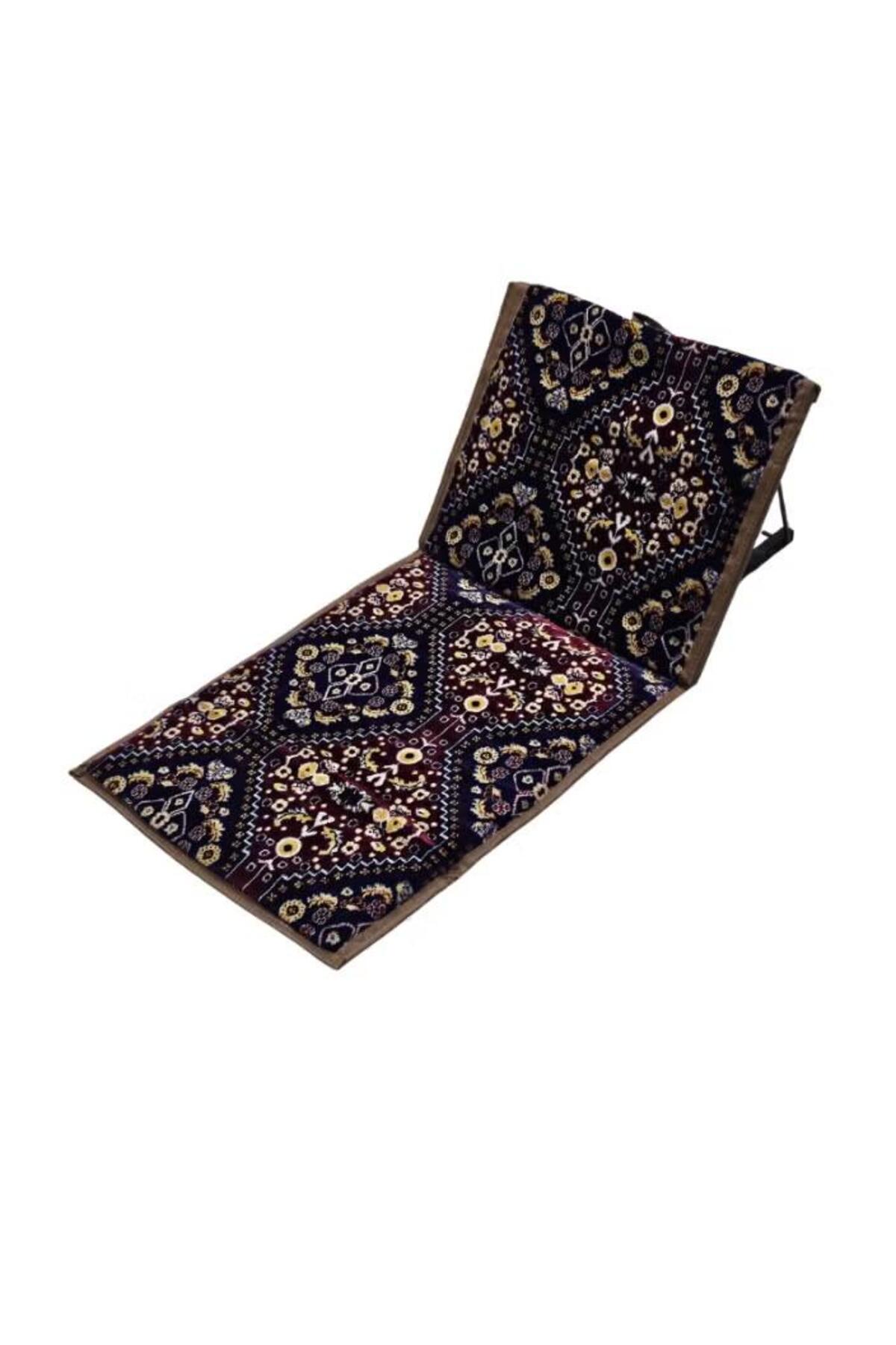 طقم كراسي أرضية مكون من كرسيين قابلين للطي بخلفية عازلة للماء، مثالي للرحلات والتخييم والاسترخاء