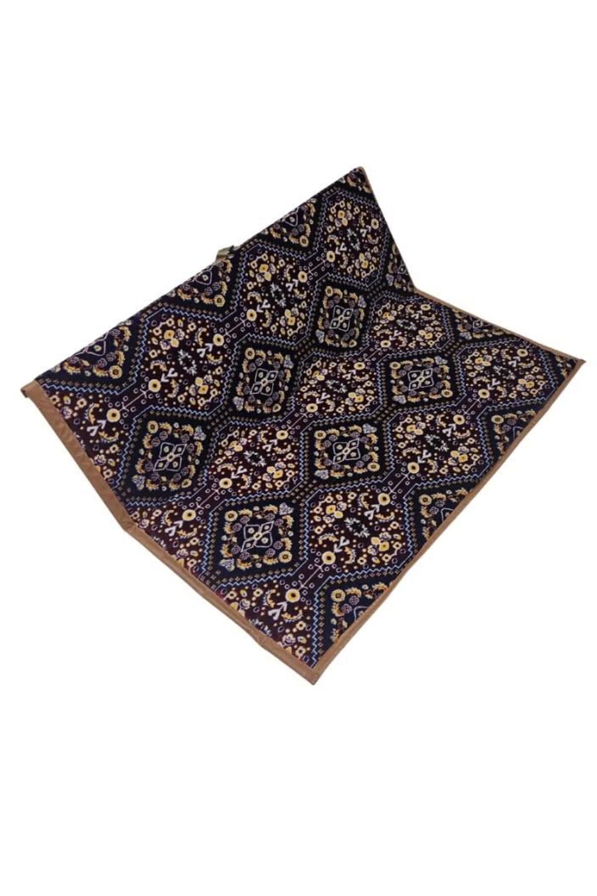 طقم كرسي أرضي لشخصين قابل للطي بخلفية عازلة للماء، مثالي للرحلات والتخييم والاسترخاء