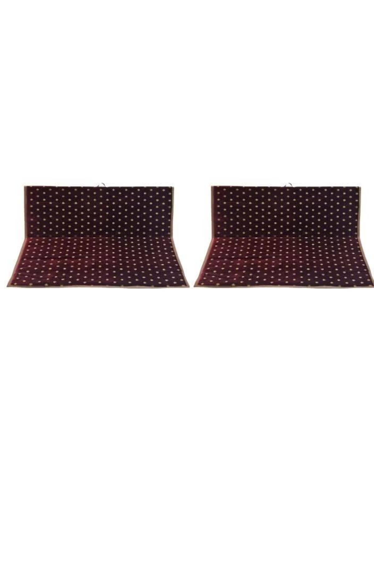 طقم كراسي تخييم قابلة للطي 60×120 سم - كرسيان أرضيان مقاومان للماء