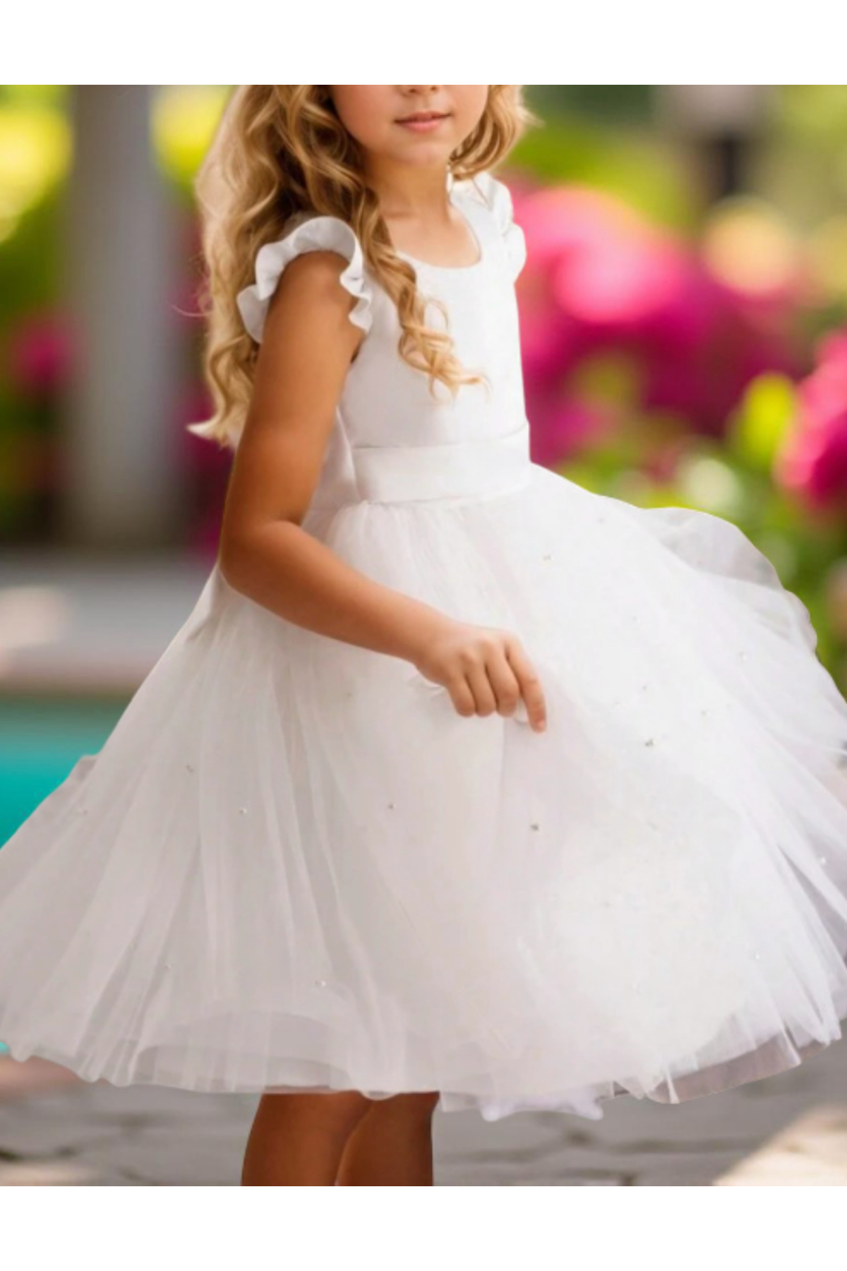 White Kids Dresses 👗 40-80% off! Adorable Style Trendyol