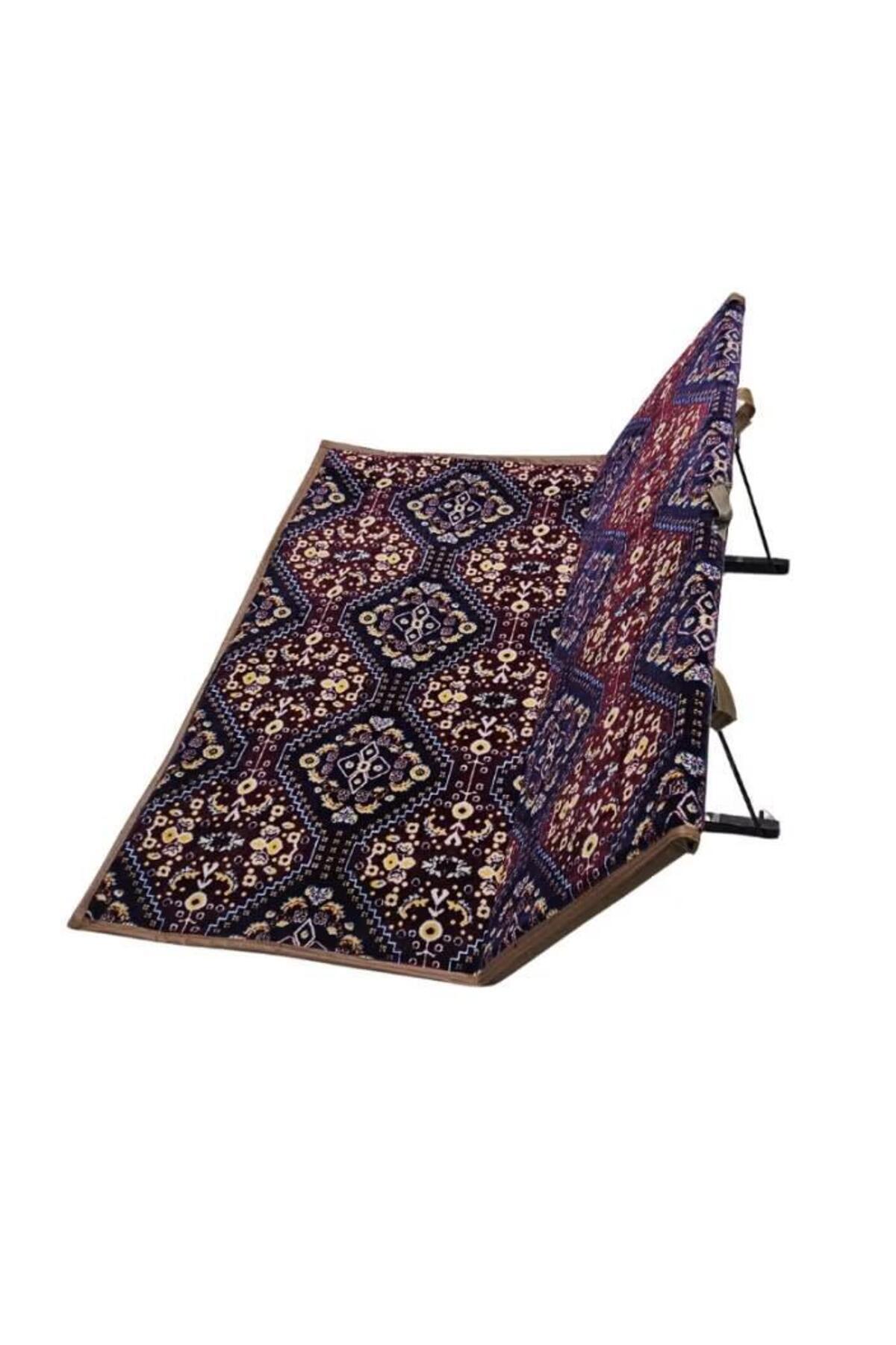 طقم كراسي 60 * 120 سم أرضية مكون من كرسيين قابلين للطي بخلفية عازلة للماء، مثالي للرحلات والتخييم