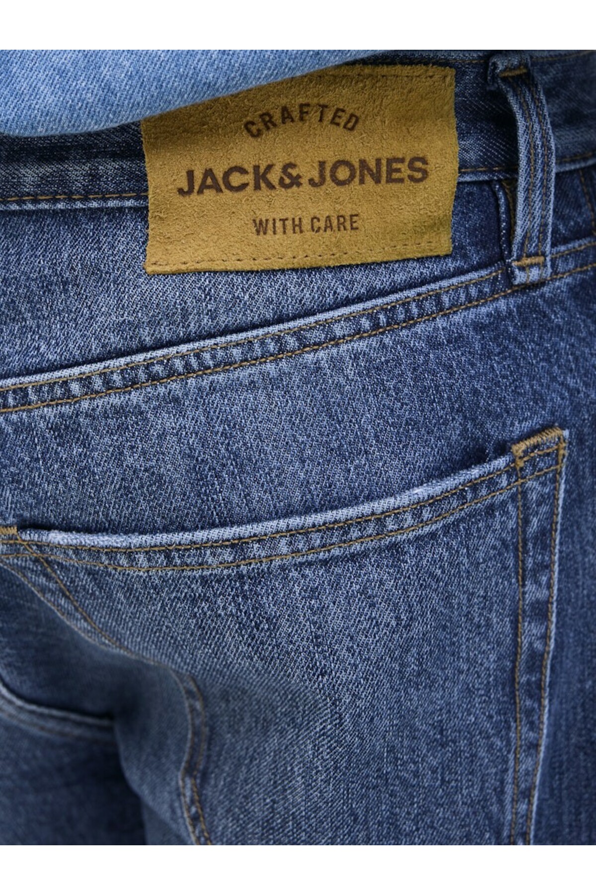 شلوار جین مردانه راسته فاق نرمال | جک اند جونز Jack & Jones 12261693 - تصویر 6