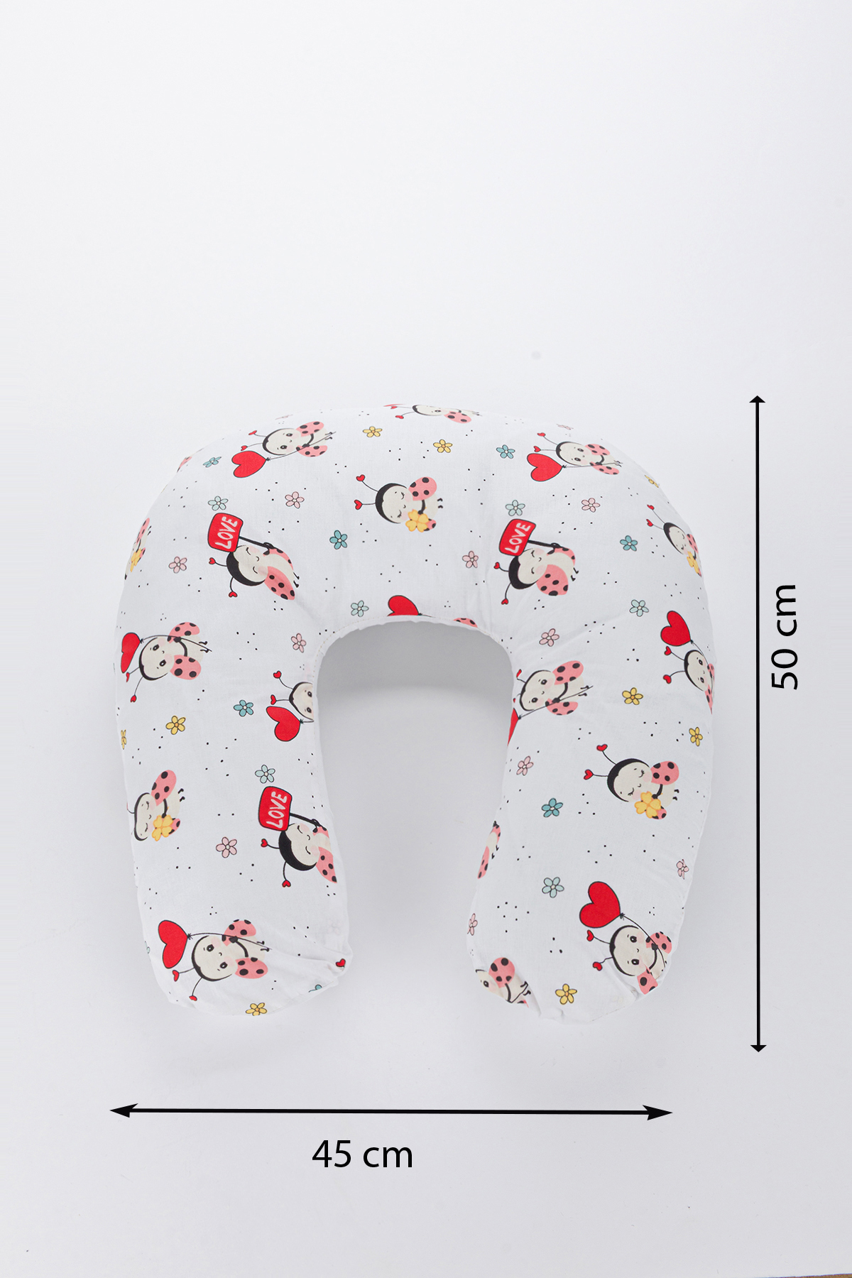 Disanuva Ergonomik Destekli Bebek Emzirme Yastığı Anne Minderi Çok Amaçlı Mama Yastığı Fermuarlı Yıkanabilir fotoğrafı 7 (önizleme)