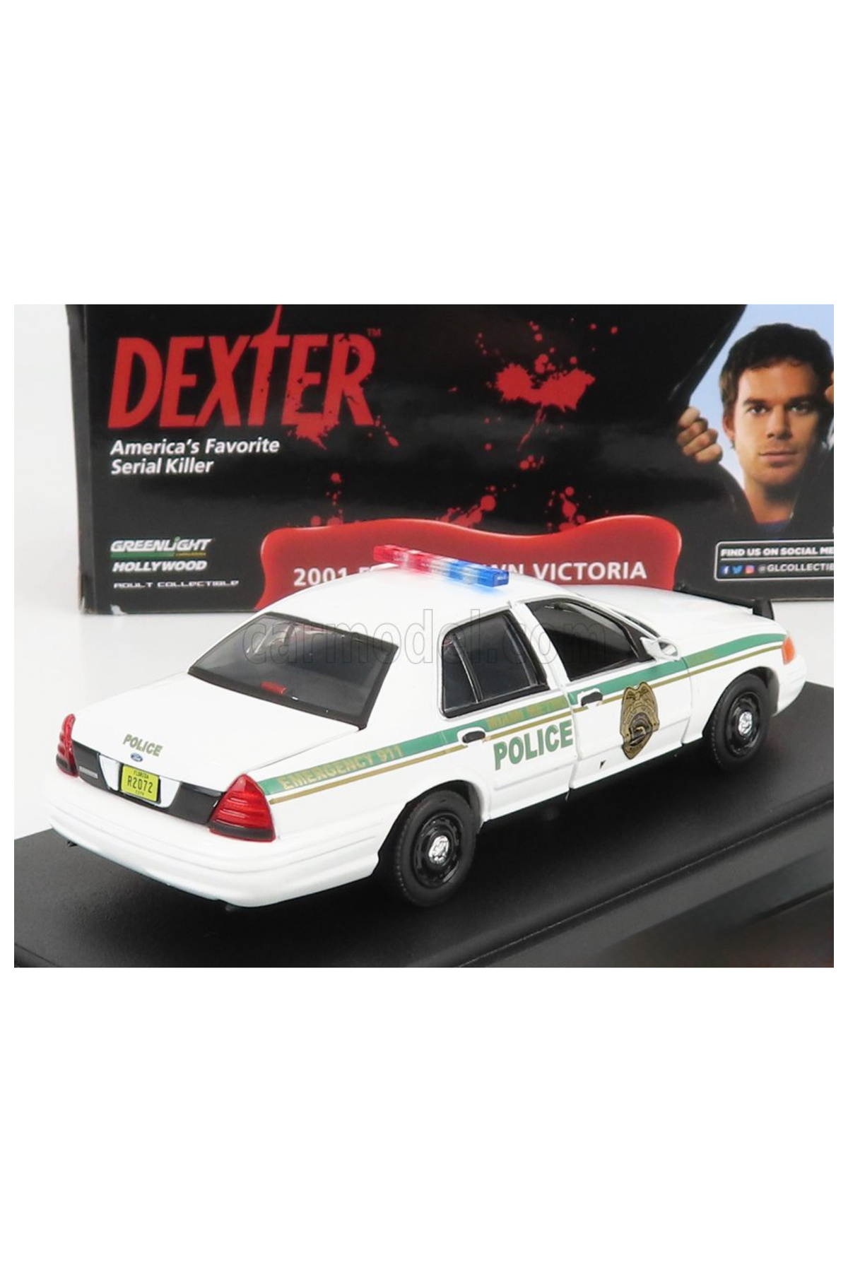 Greenlight Collectibles Hollywood Dexter 1:43 2001 Ford Crown