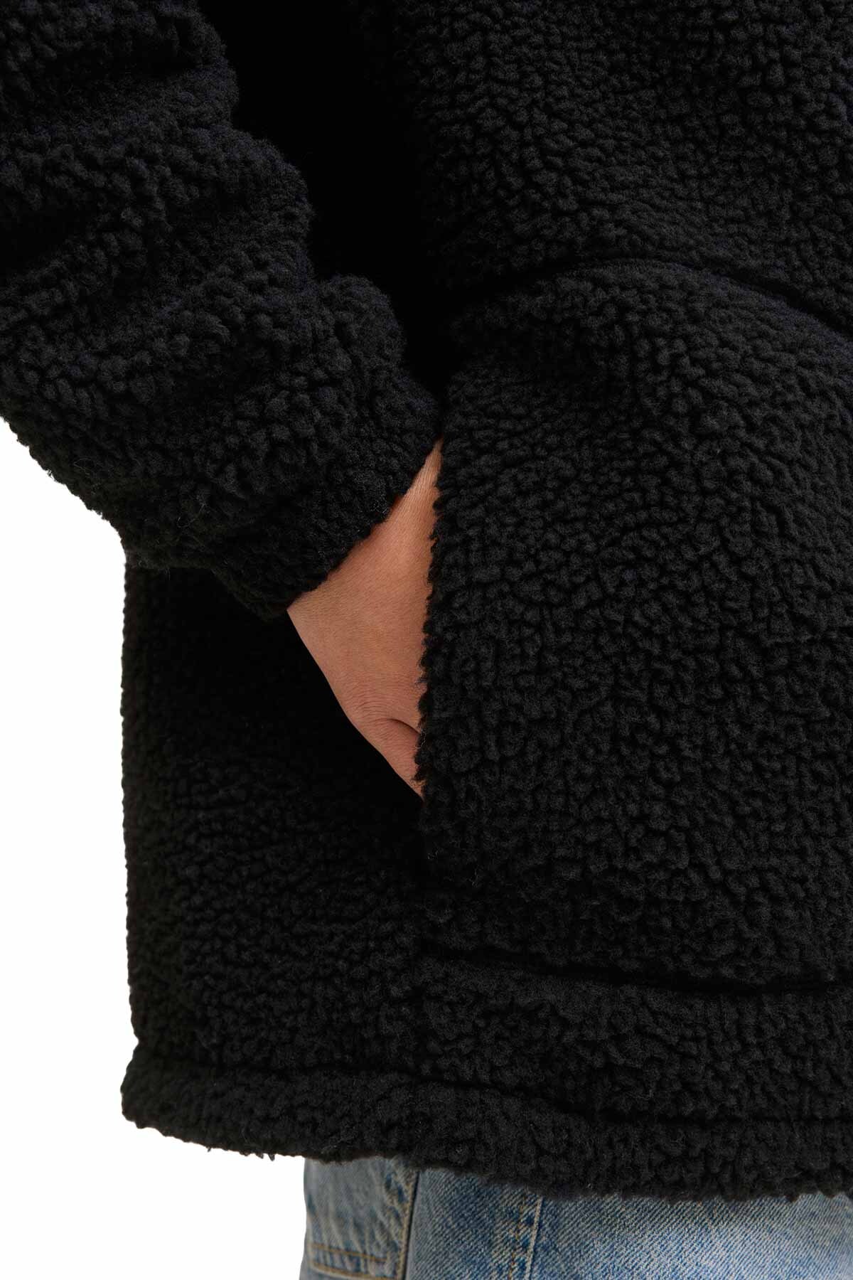 کاپشن مردانه راسته آستین بلند | جک اند جونز Jack & Jones JJESOHO TEDDY JACKET SN J - تصویر 6