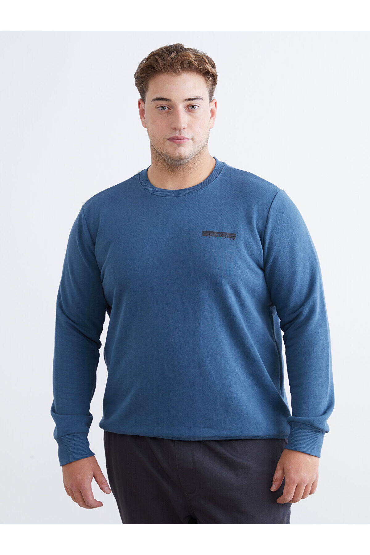 LC Waikiki Peak New Season Crew Neck Printed Men's Sweatshirt
