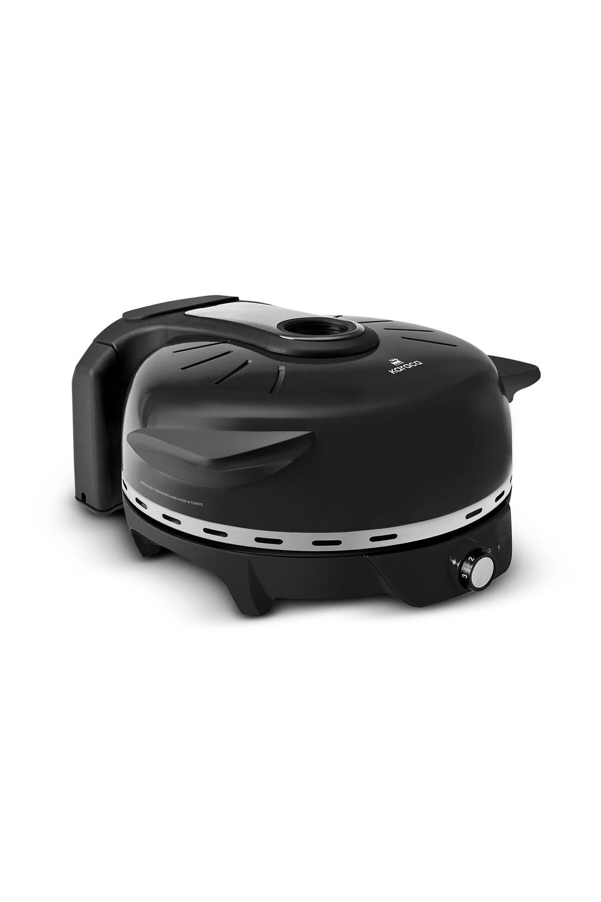 Delixa Karaca Gastro 10 In1 Pizza Mk. Biodiamond Matte Black New Pizza Makinesi