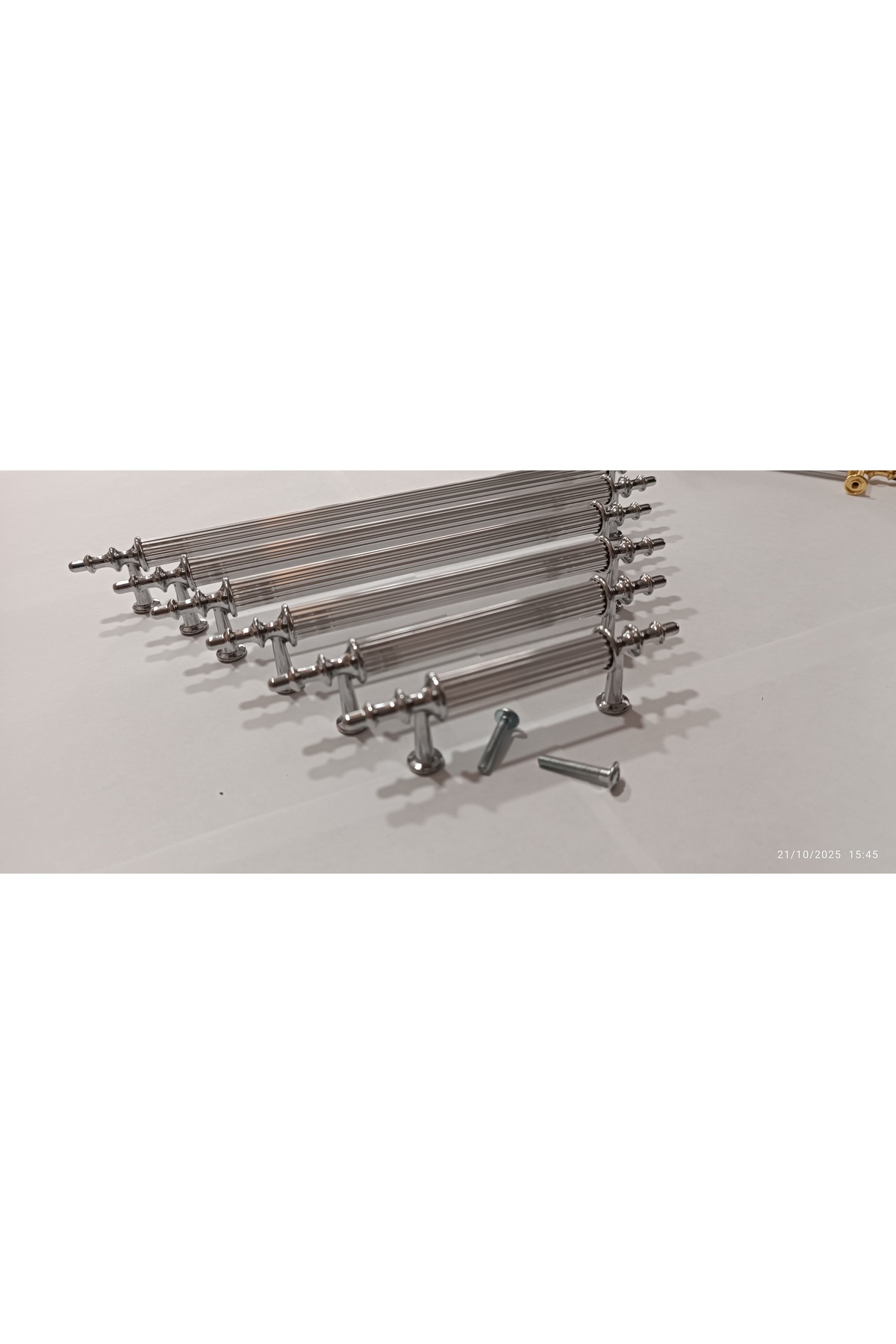 ORDER 1 pcs. CHROME 64 MM metal screw HANDLE cabinet,chest OF drawers,unit,nightstand,kitchen cabinet,cloakroom