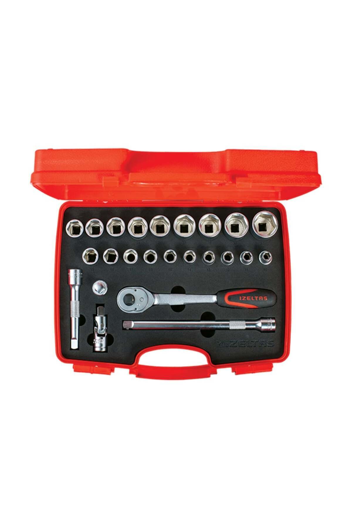 İzeltaş IZELTAS 1/2 Altı Köşe Lokma Takımı 24 Parça