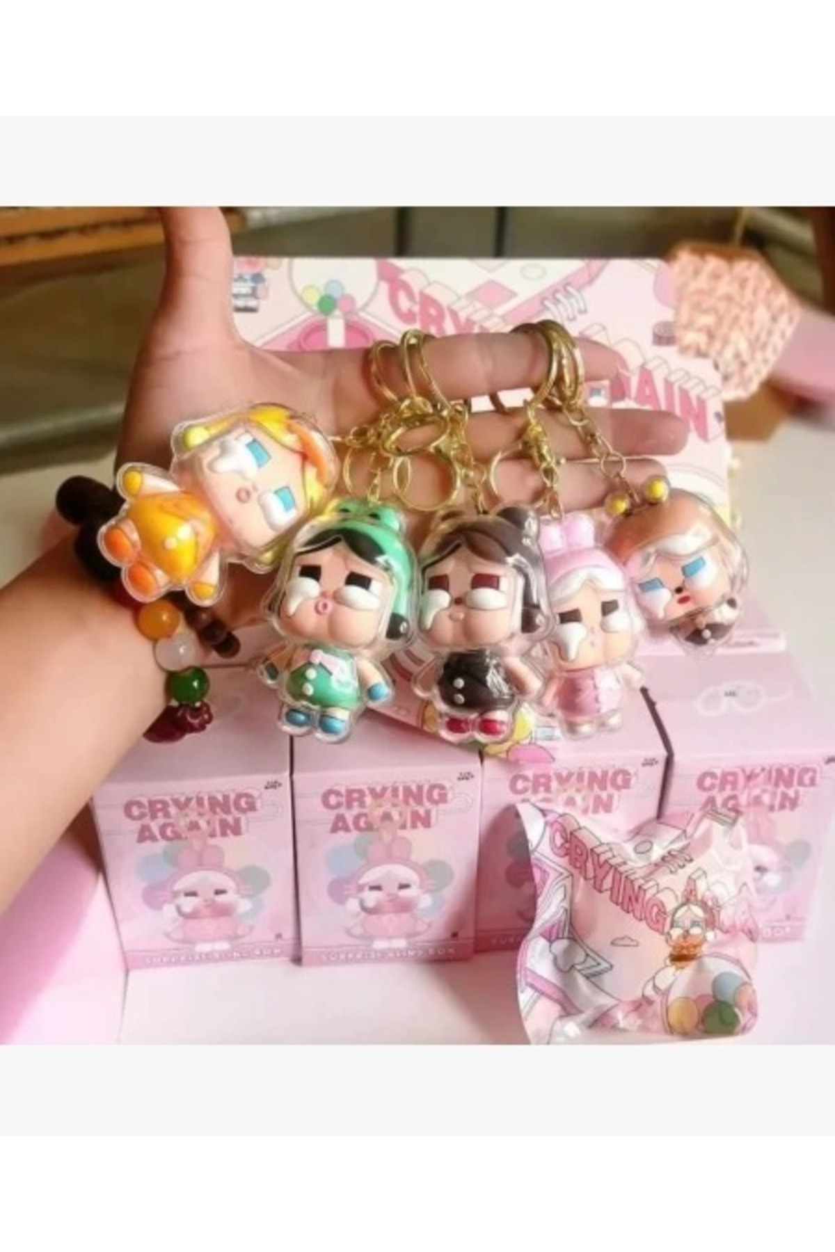 Online CRY AGAİN ANAHTARLIK Crying Again Cry Baby surprise blind box Anahtarlık