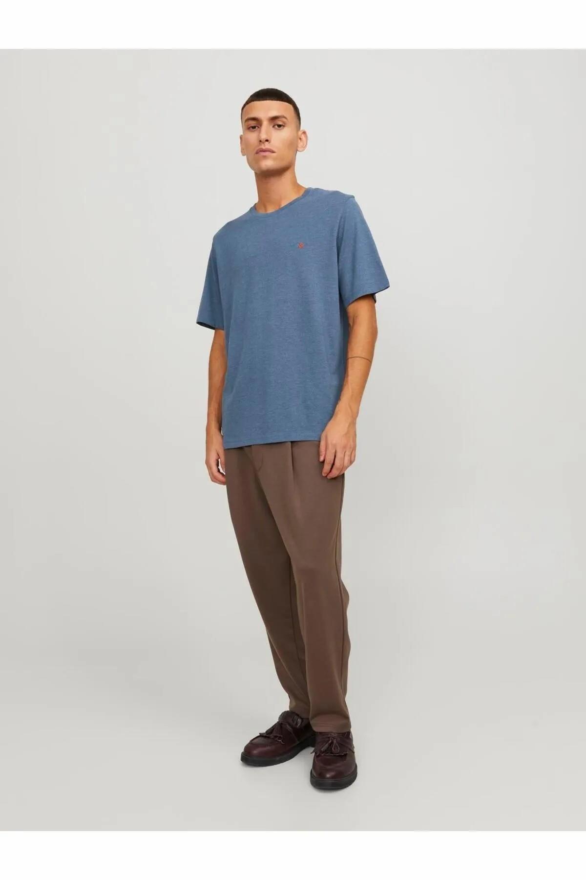 تیشرت مردانه گلدوزی شده آستین کوتاه | جک اند جونز Jack & Jones 12245087 - تصویر 3