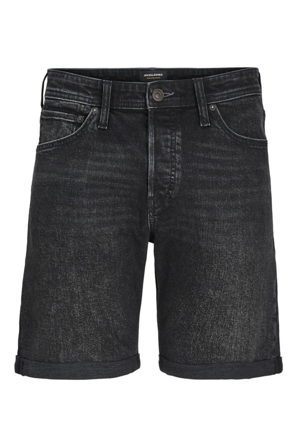 شلوارک جین مردانه JJIRICK JJIORGINAL - انعطاف‌پذیر و راحت جک اند جونز شلوارک برمودا Jack & Jones