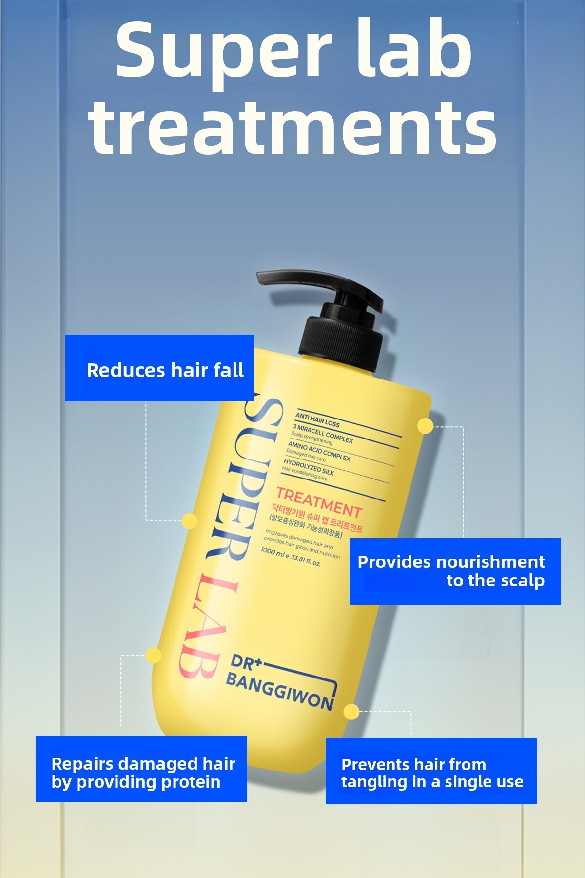 DR BANGGIWON Super Lab Treatment Cream, Anti-Hair Loss, Intensive