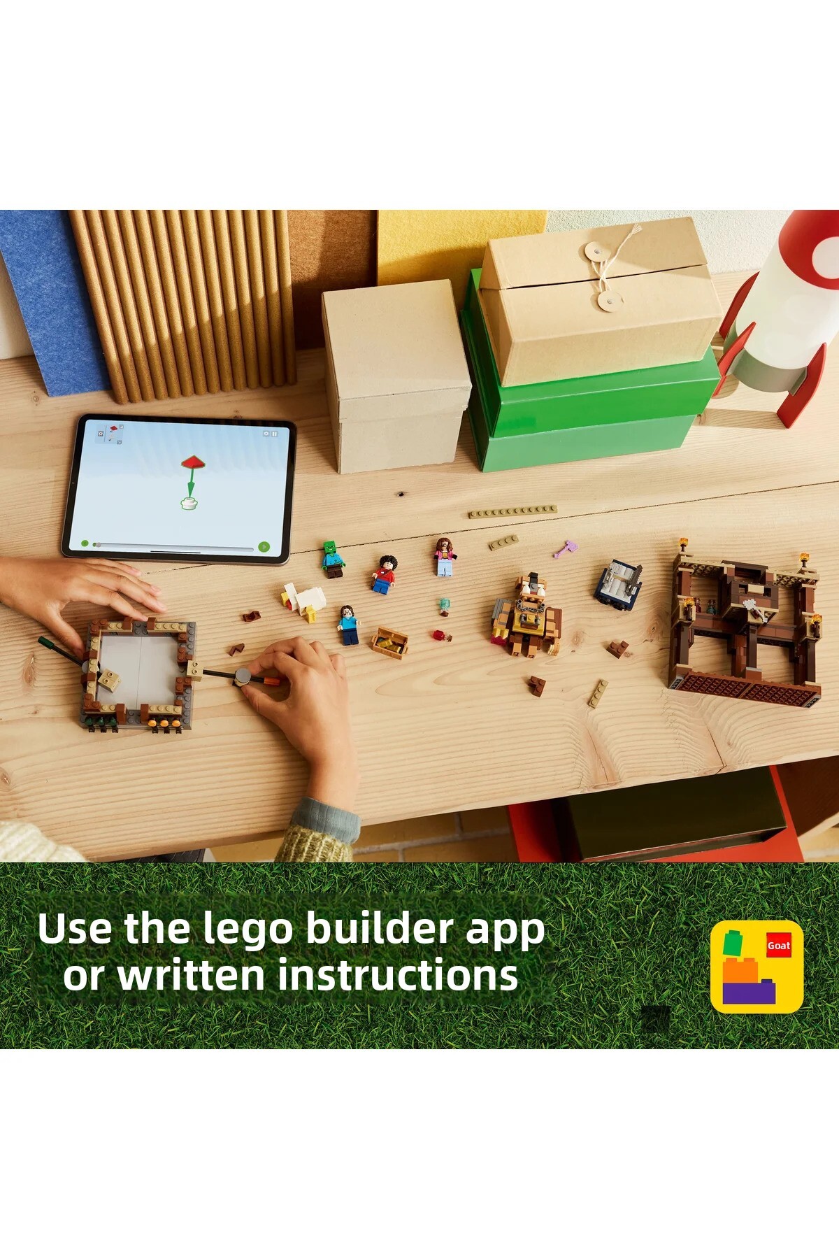 ® ماینکرفت ® حلقه‌ی مبارزه عمارت جنگلی 21272 – ست ساختنی خلاقانه ۱۰+ (۴۹۱ قطعه)