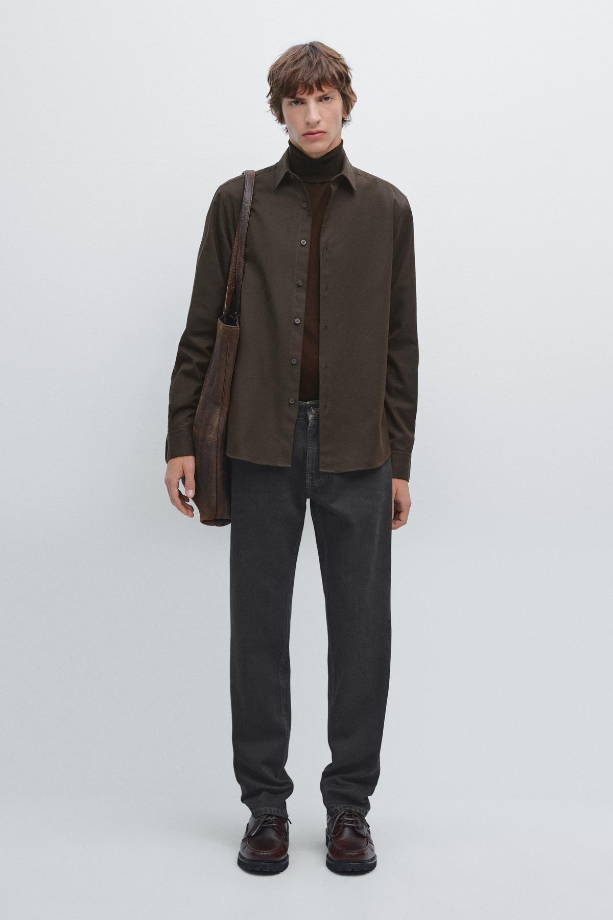 ماسیمو دوتی پیراهن راه راه معمولی